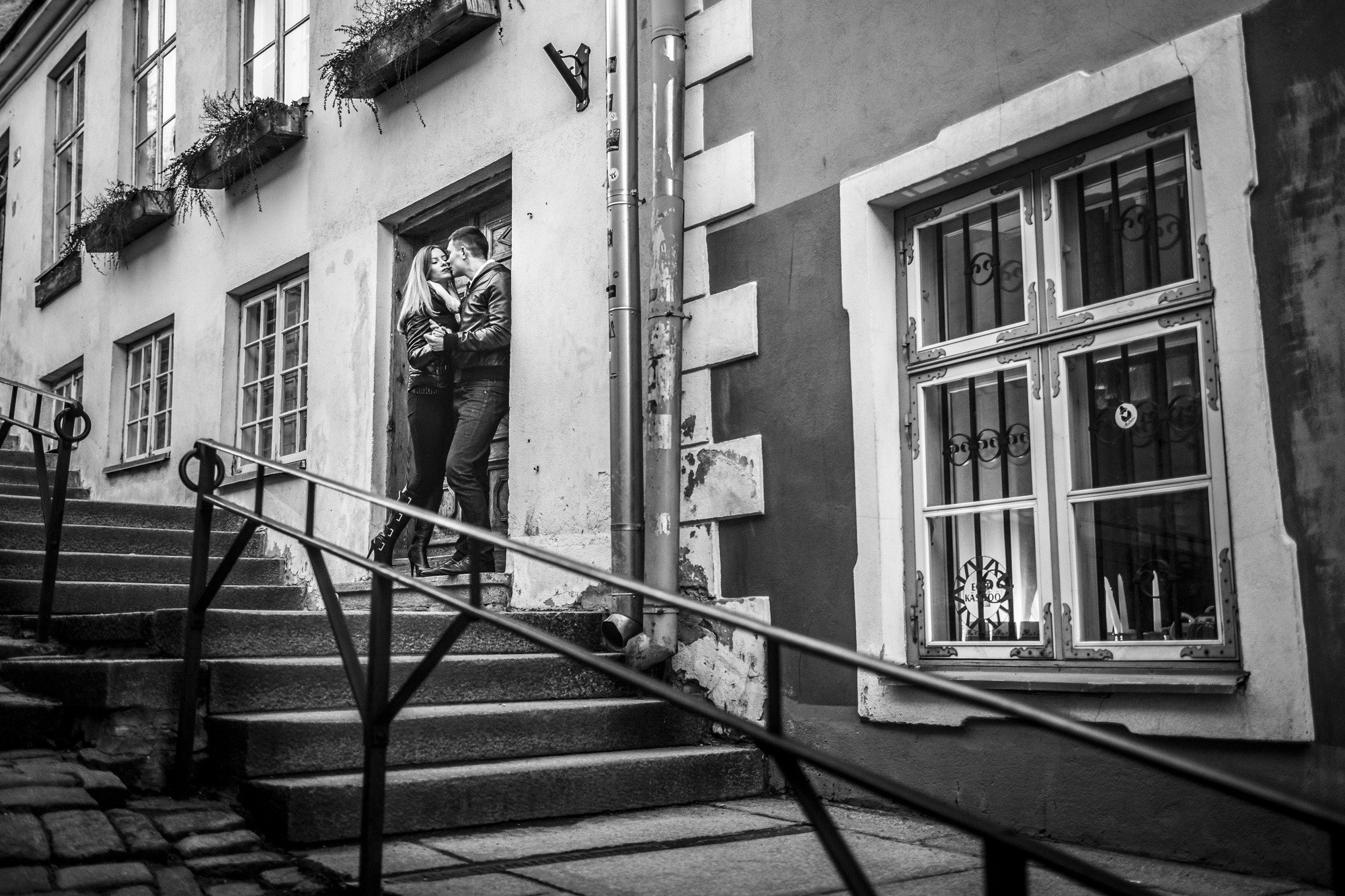 Саша и Юля, Таллин, Эстония