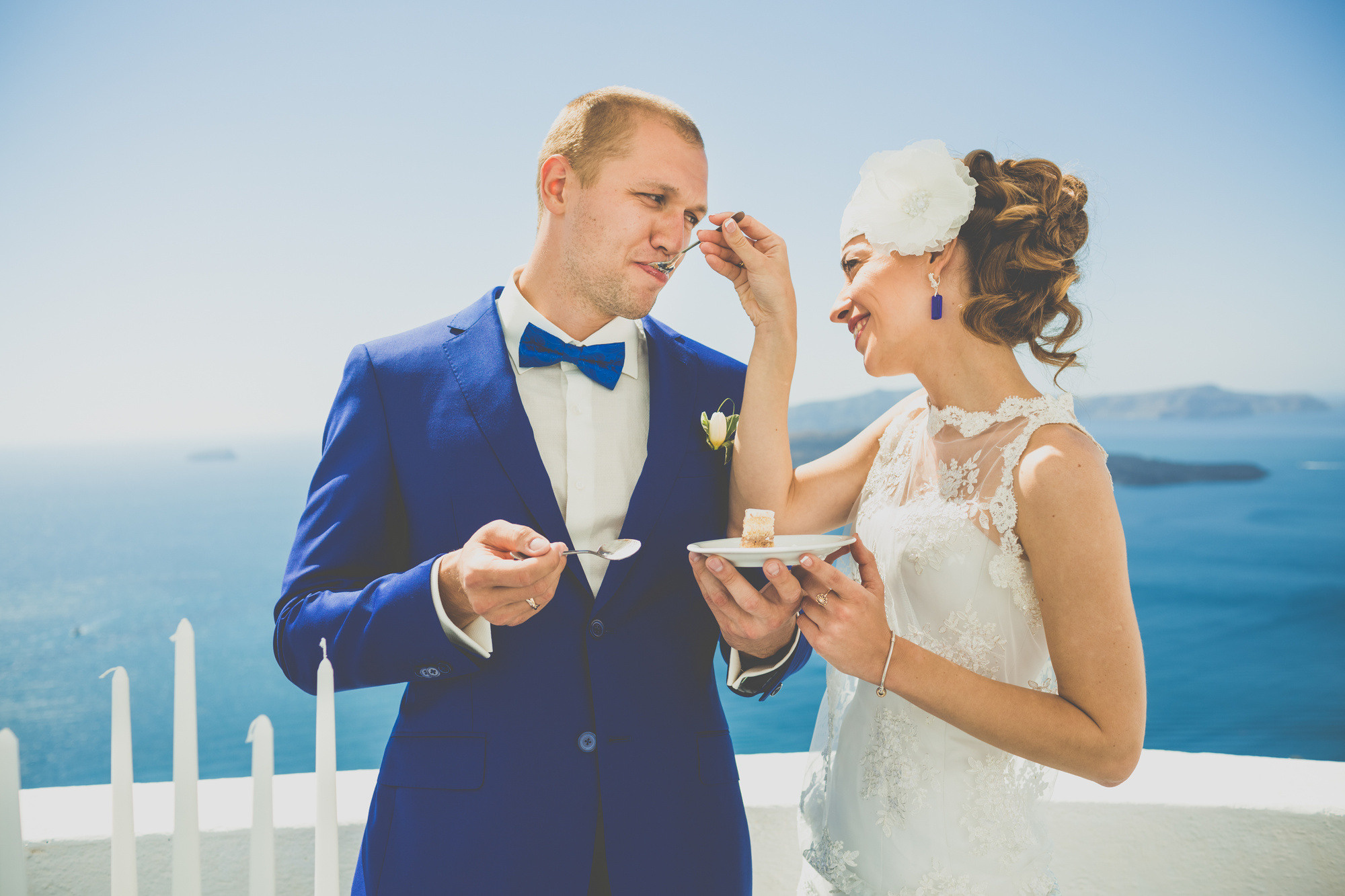 Вера и Андрей, Санторини, Греция