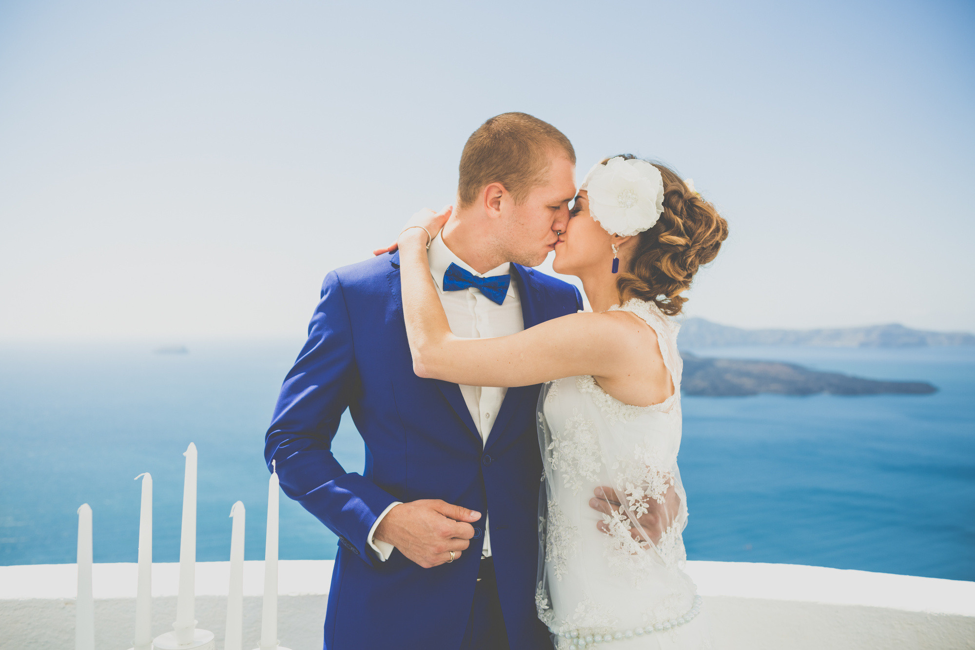 Вера и Андрей, Санторини, Греция