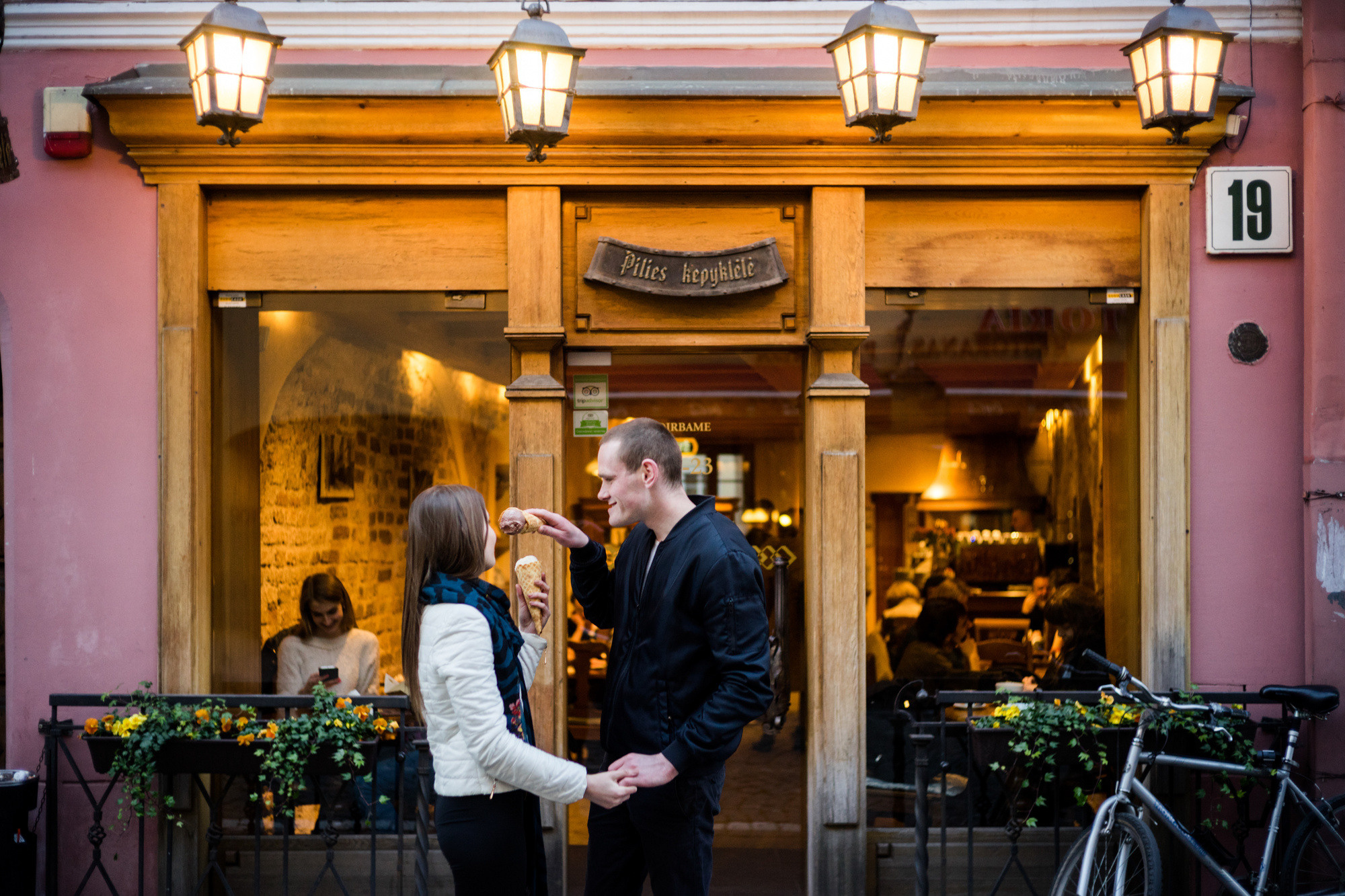 Вера и Борис. Вильнюс, Латвия