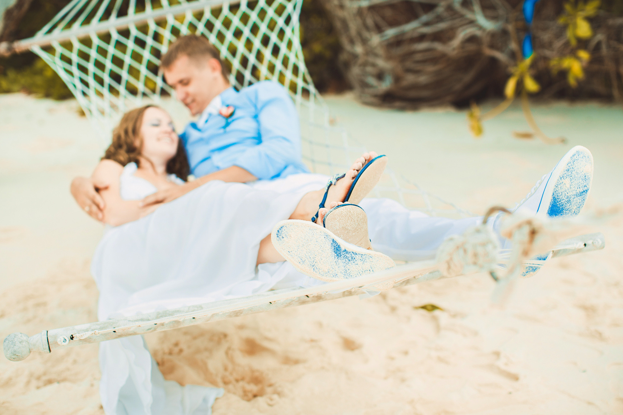 Любовь и Павел. Сейшельские острова