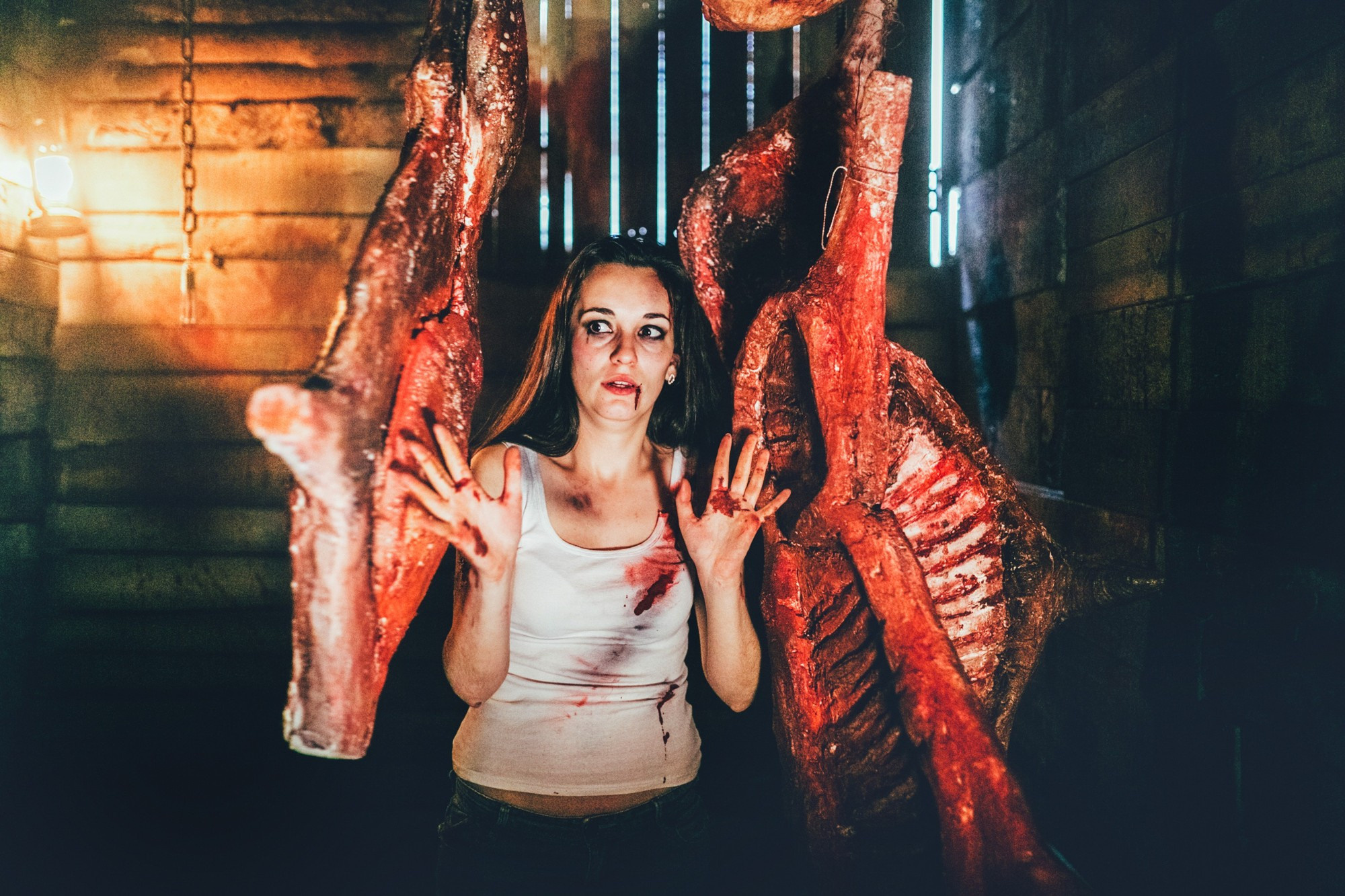 Съемки рекламы для квеста «Пила»