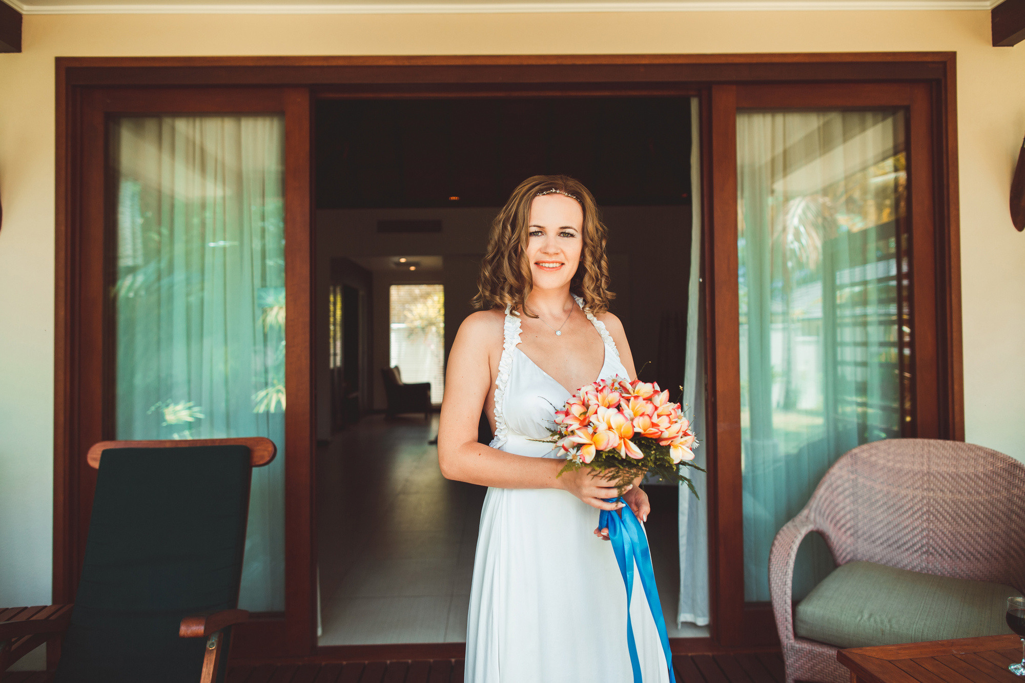 Любовь и Павел. Сейшельские острова