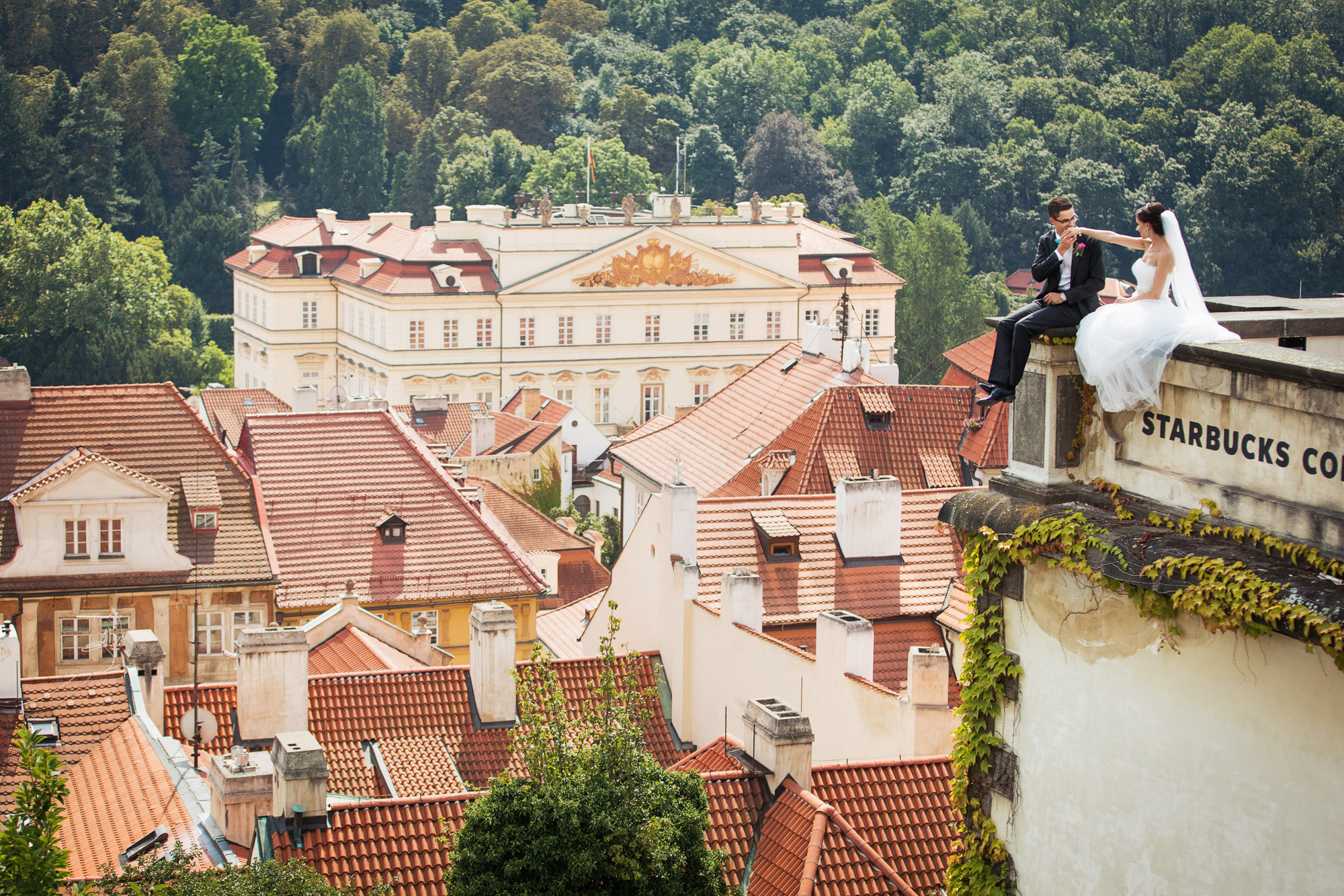 Оксана и Глеб, Прага, Чехия