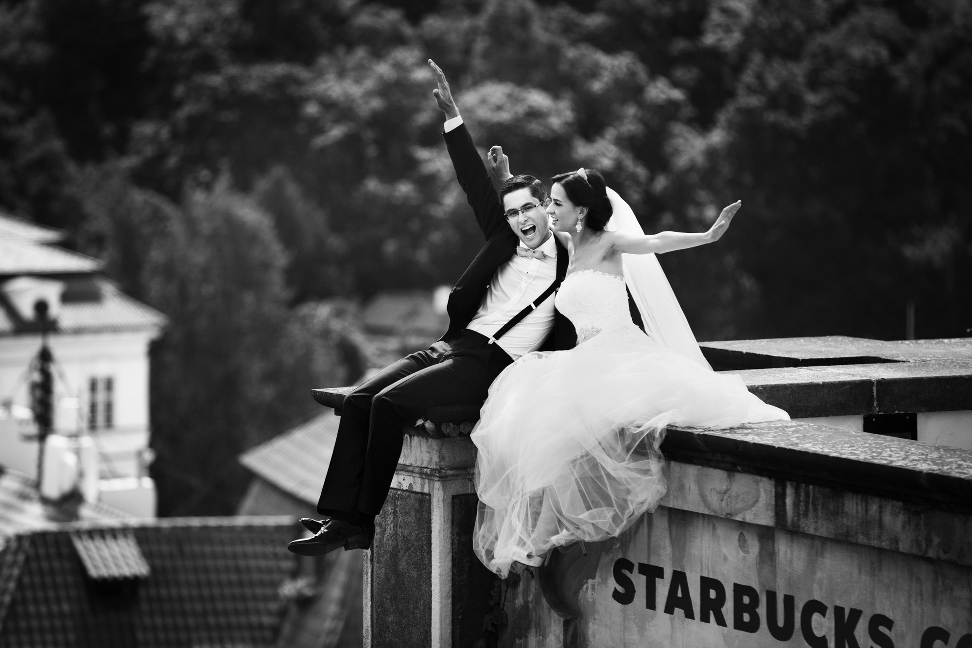 Оксана и Глеб, Прага, Чехия