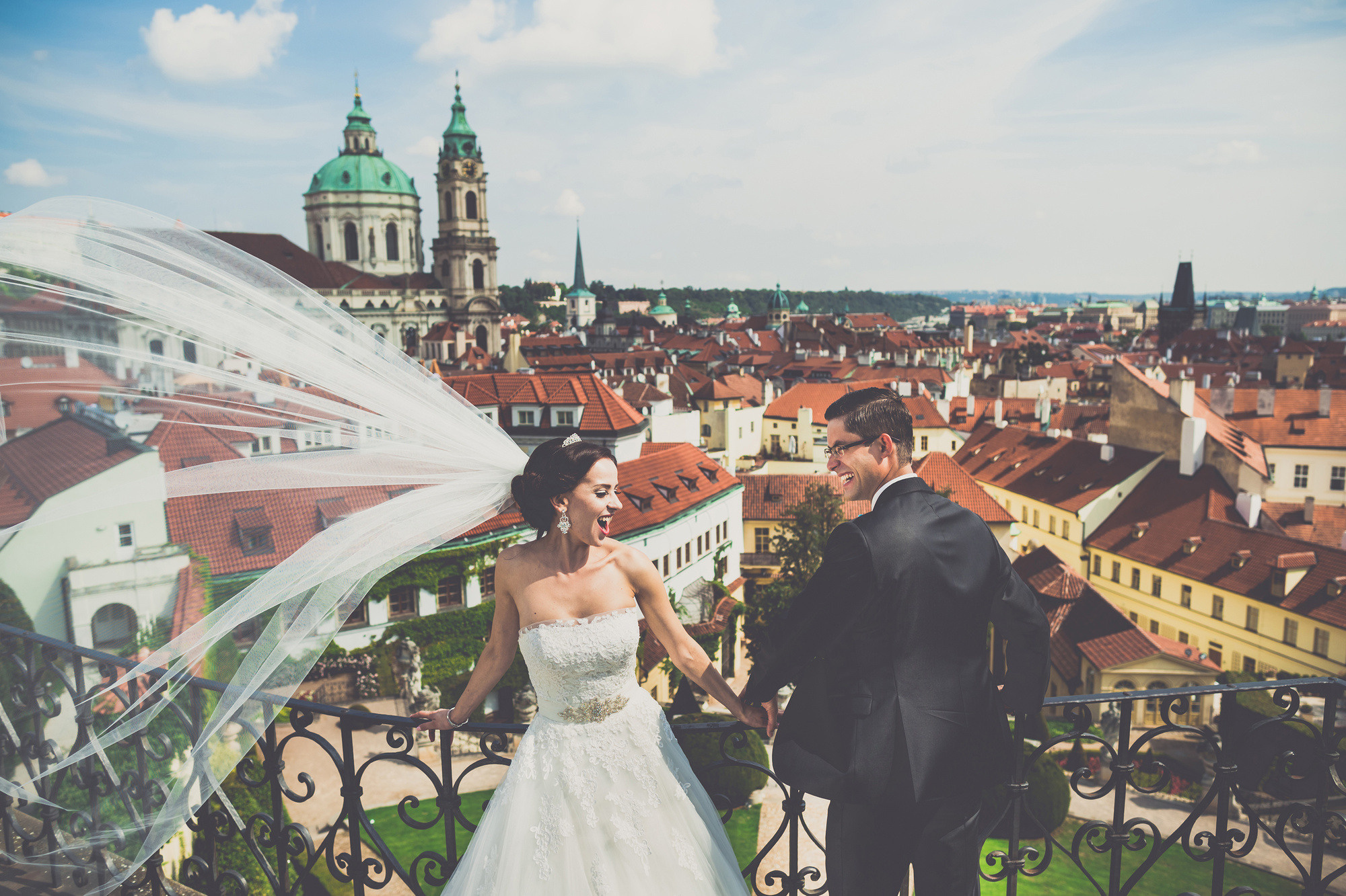 Оксана и Глеб, Прага, Чехия