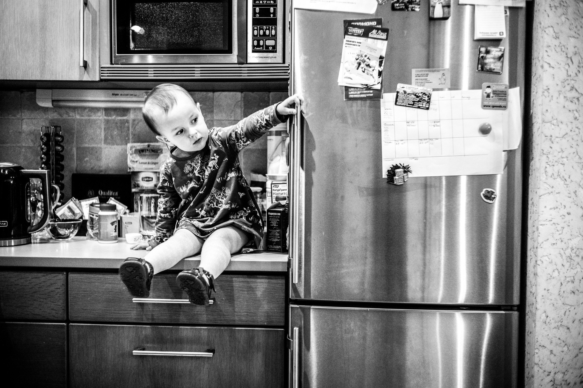 Из серии «один день». как мы ждем папу