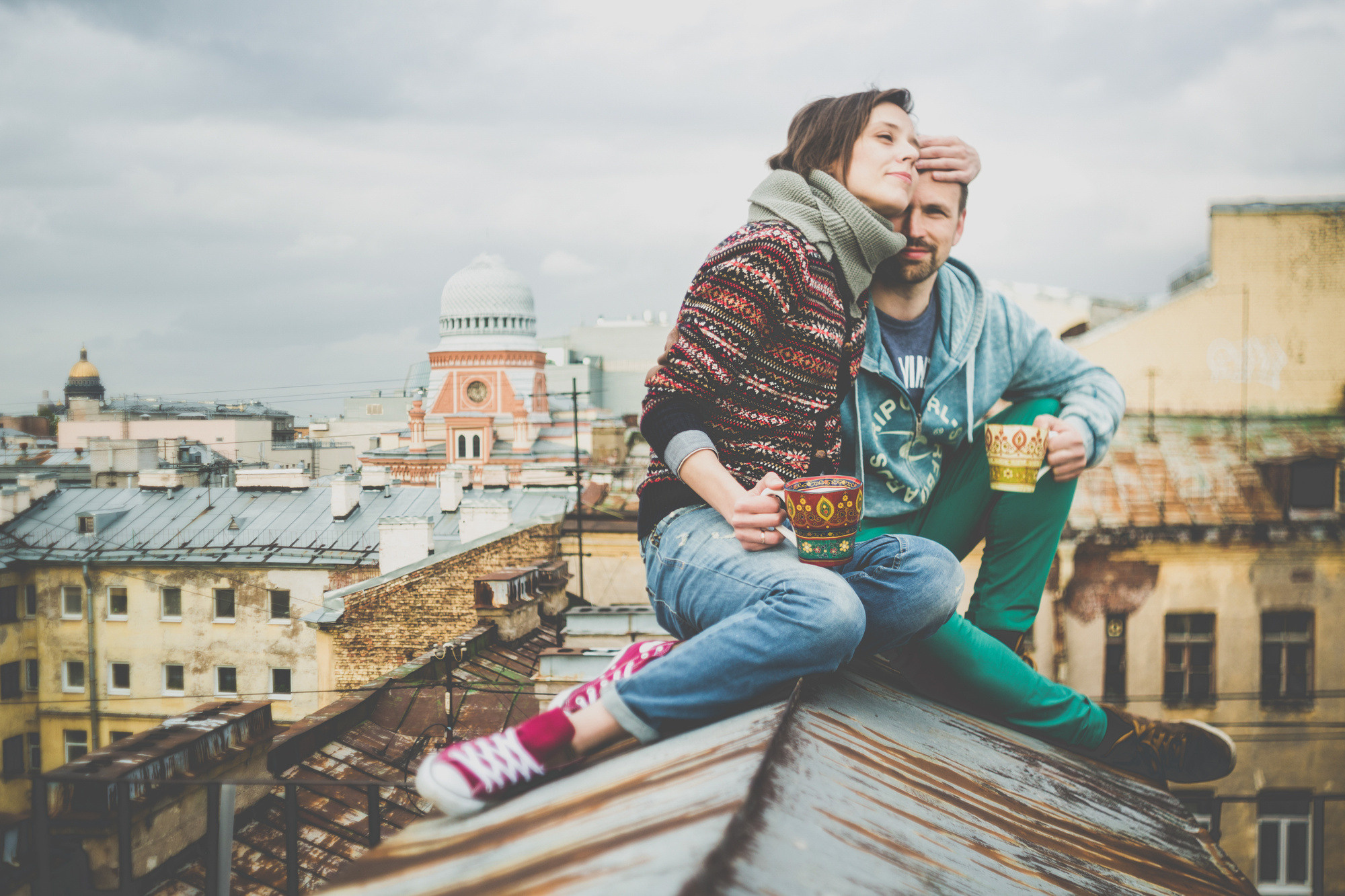 Катя и Леша, Санкт-Петербург, Россия