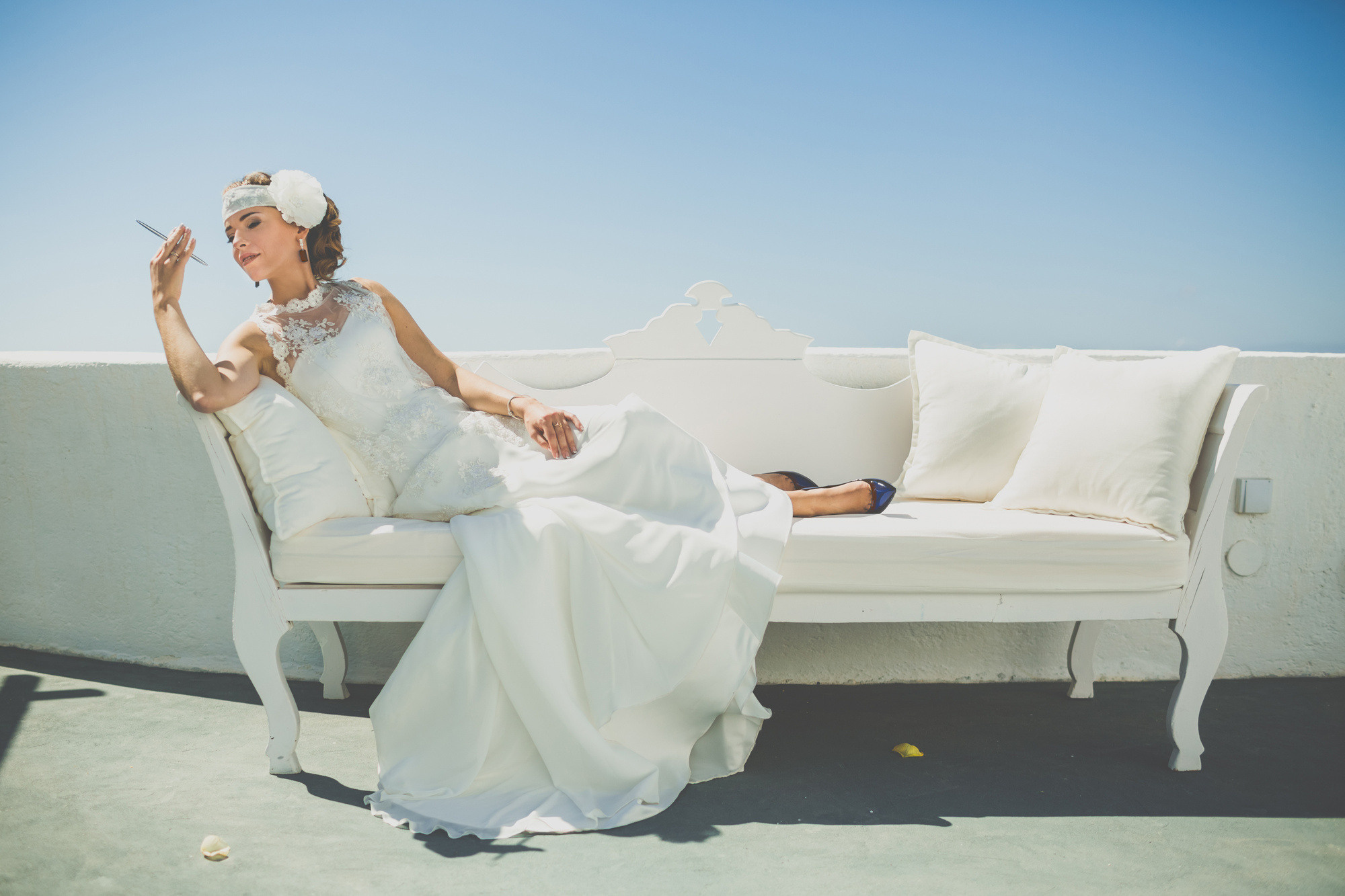 Вера и Андрей, Санторини, Греция