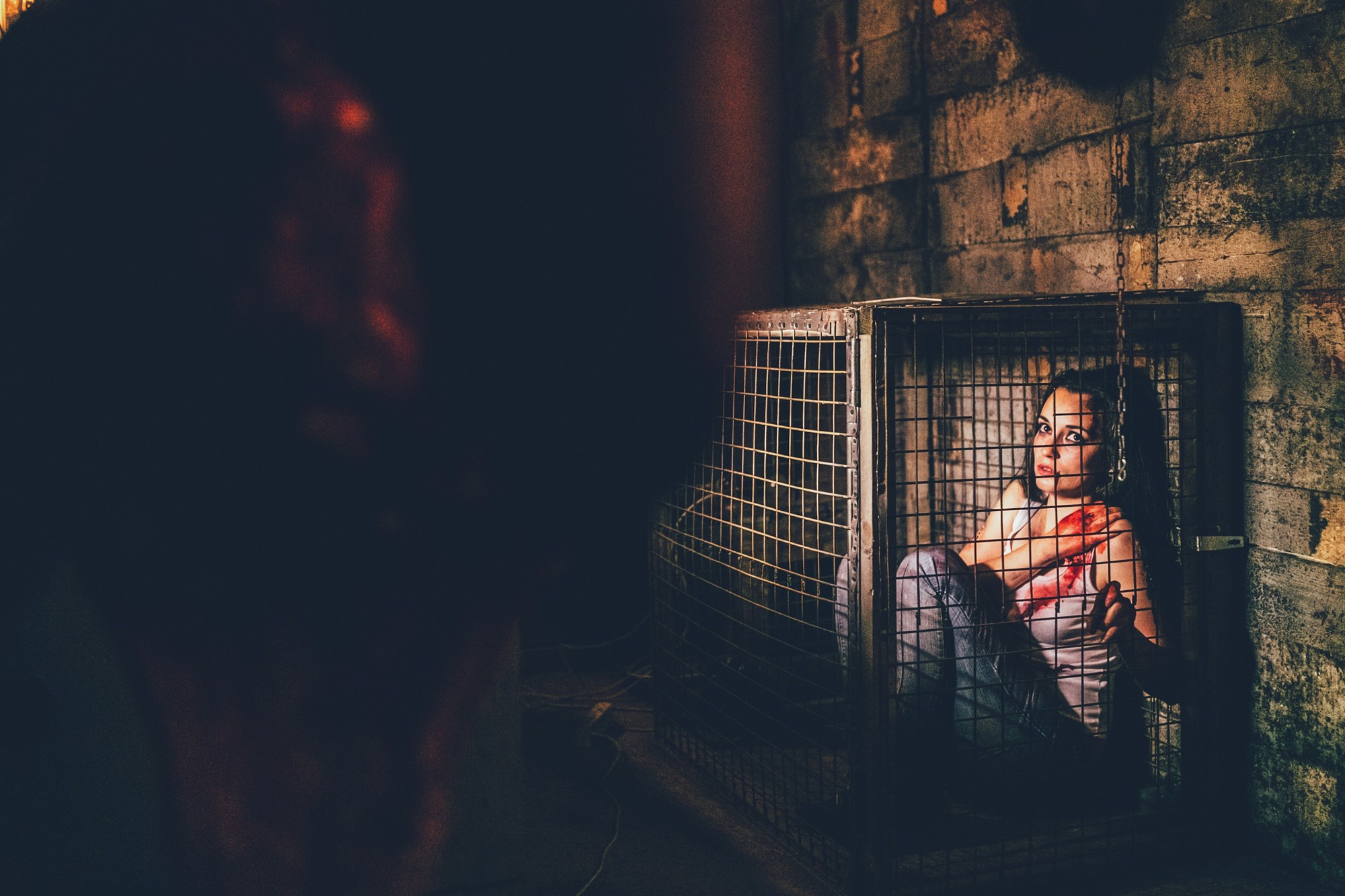 Съемки рекламы для квеста «Пила»