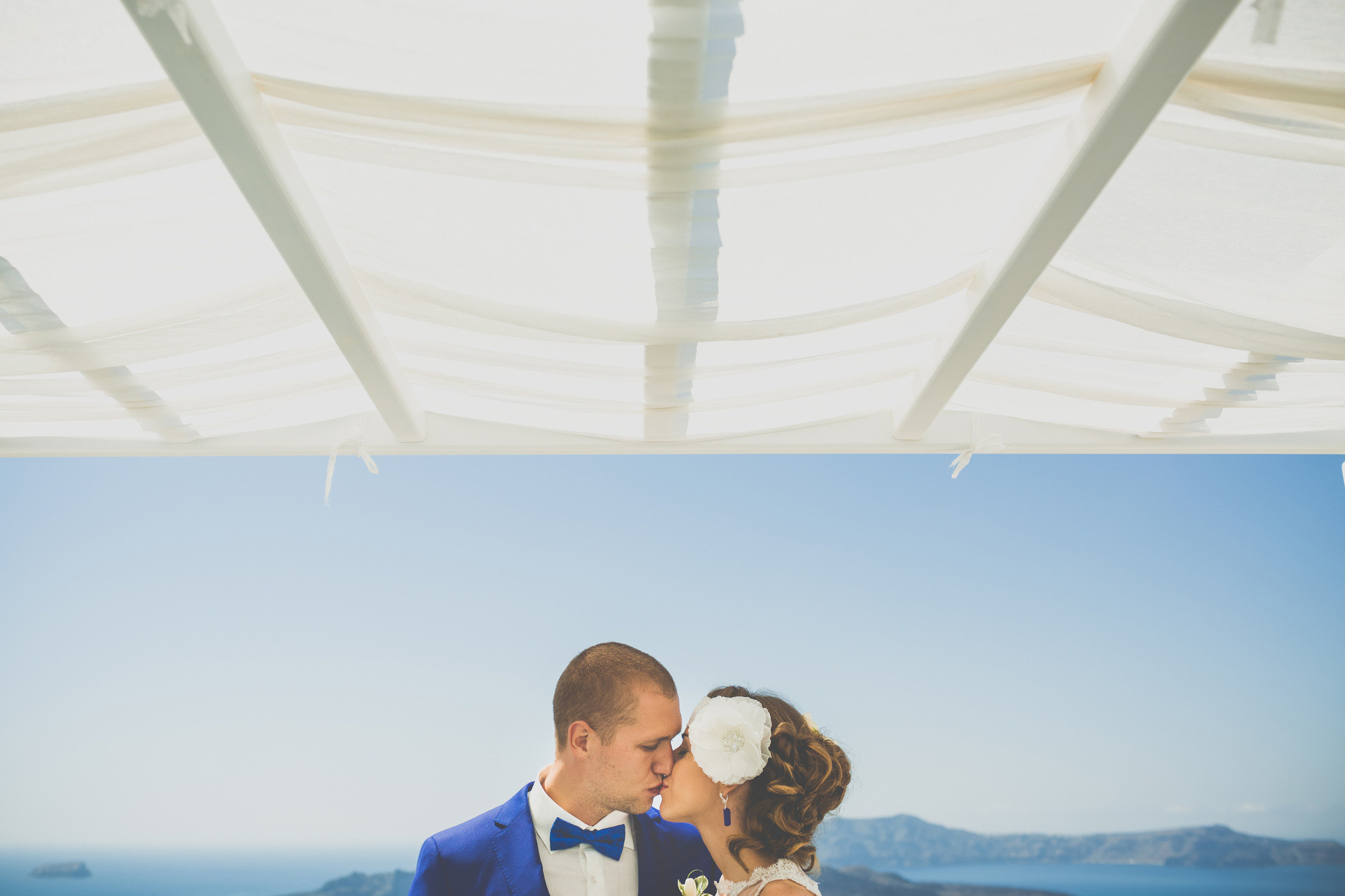 Вера и Андрей, Санторини, Греция