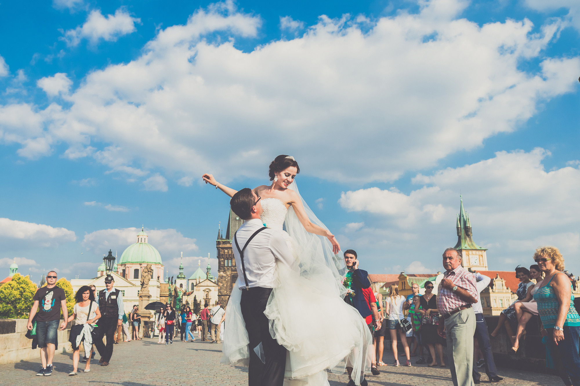 Оксана и Глеб, Прага, Чехия