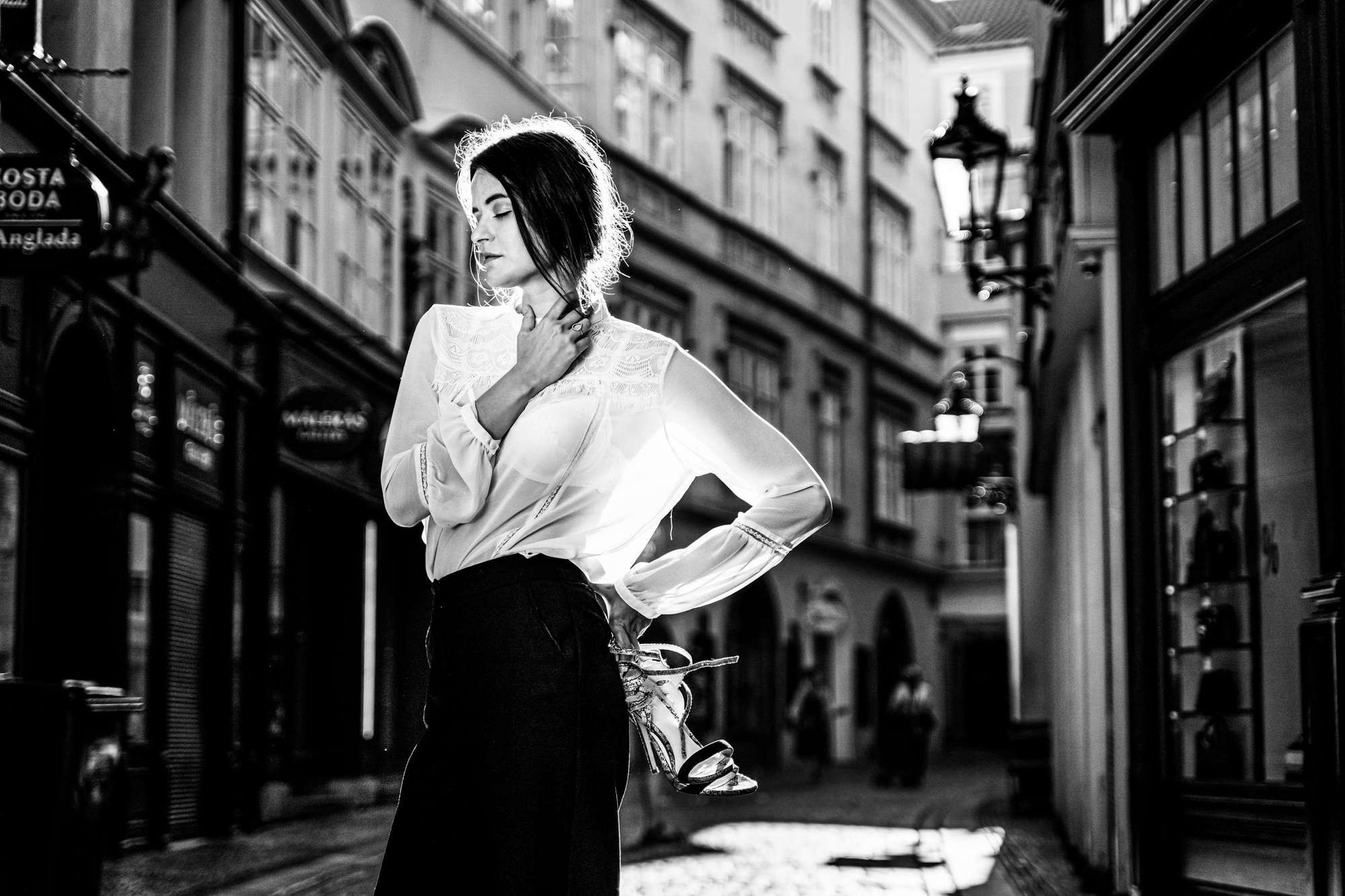 Саша, Прага