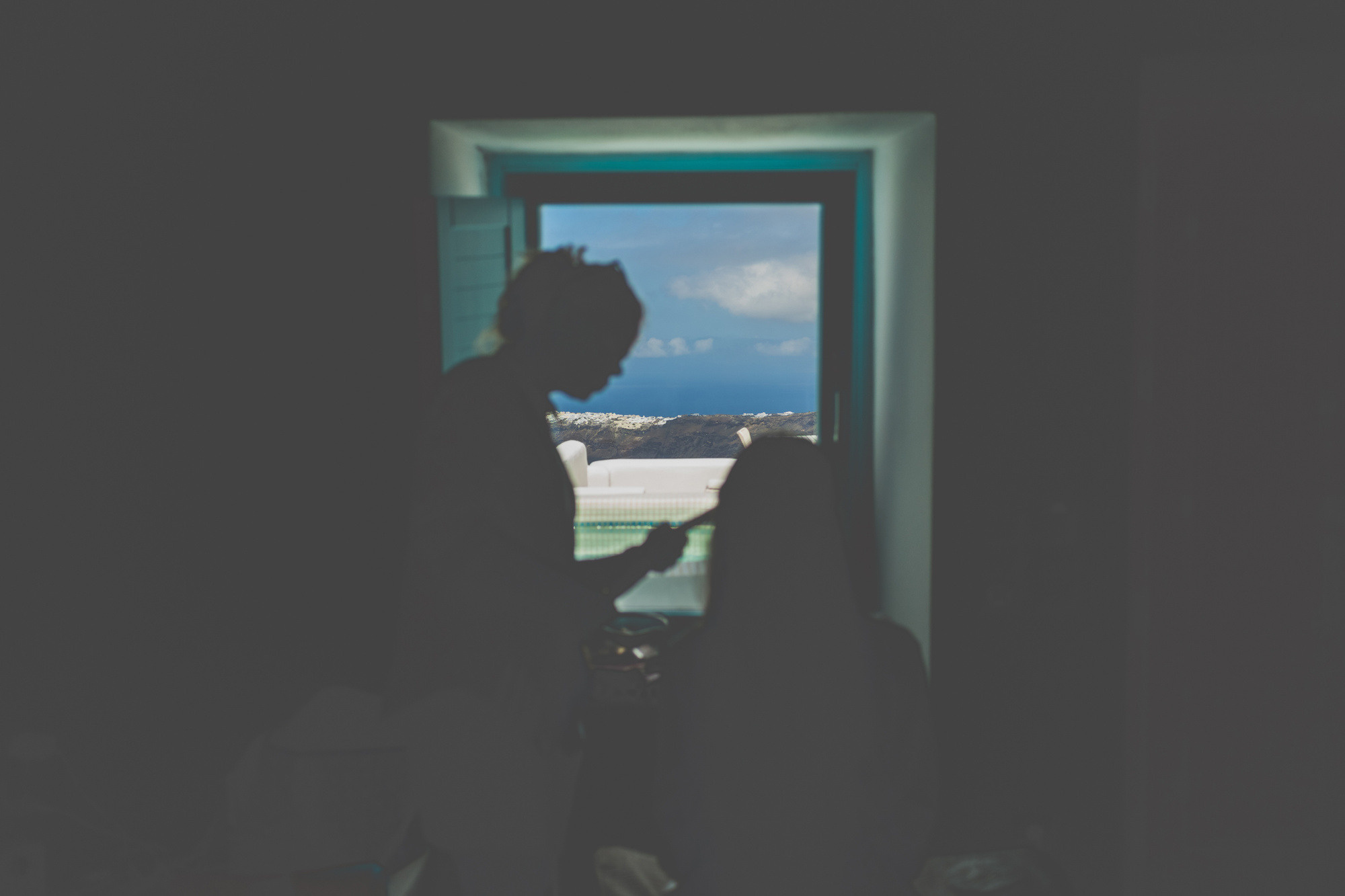 Вера и Андрей, Санторини, Греция