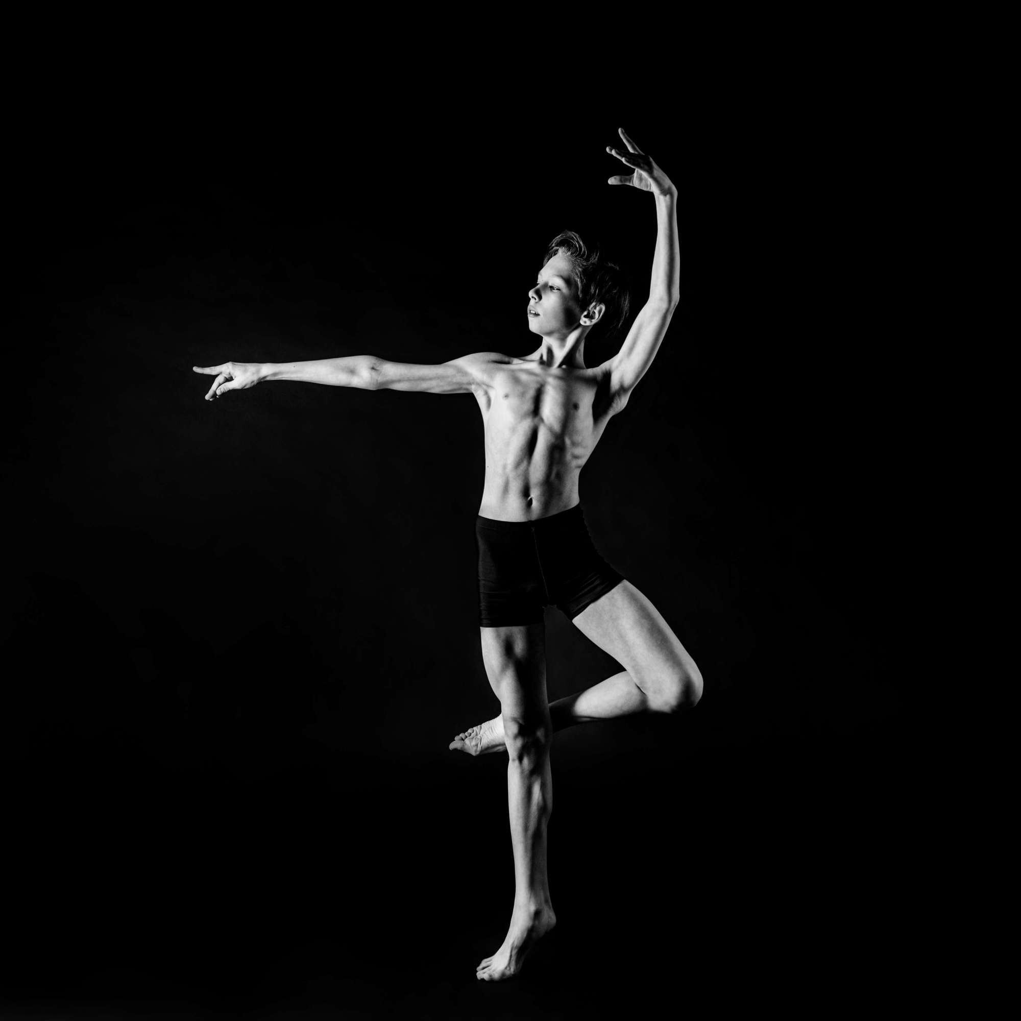 Матвей студент Академии Танца Бориса Эйфмана