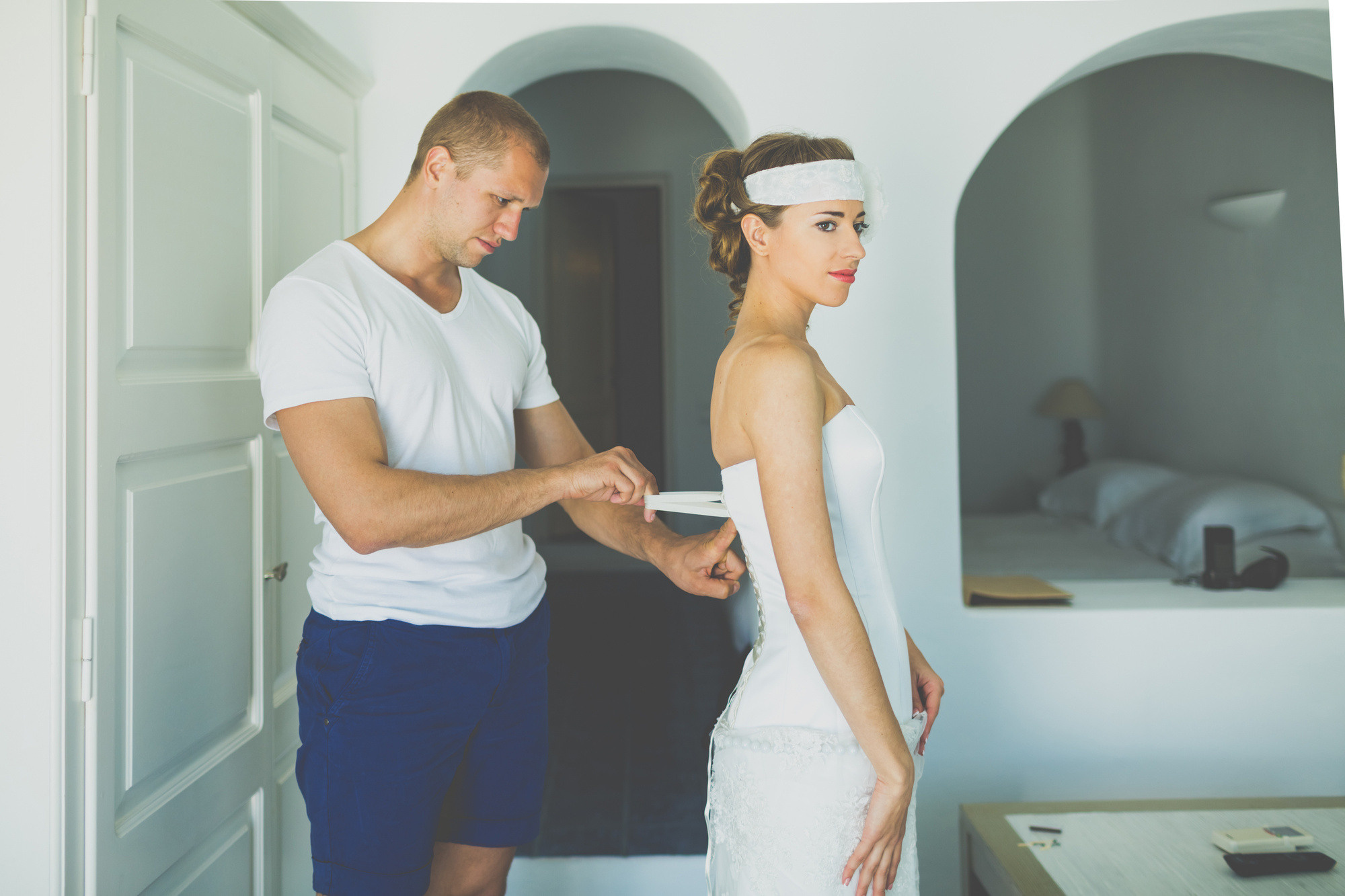 Вера и Андрей, Санторини, Греция