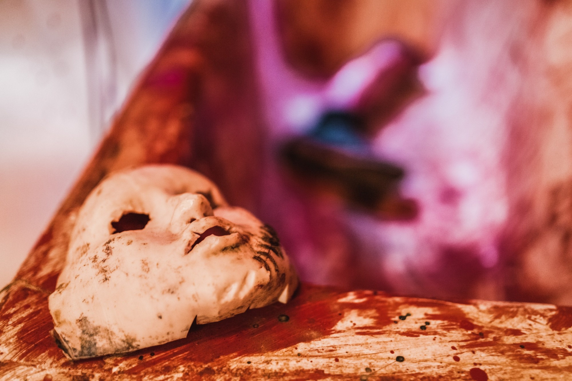 Съемки рекламы для квеста «Пила»