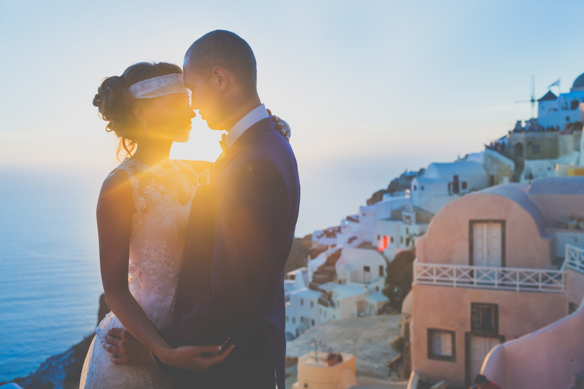 Вера и Андрей, Санторини, Греция