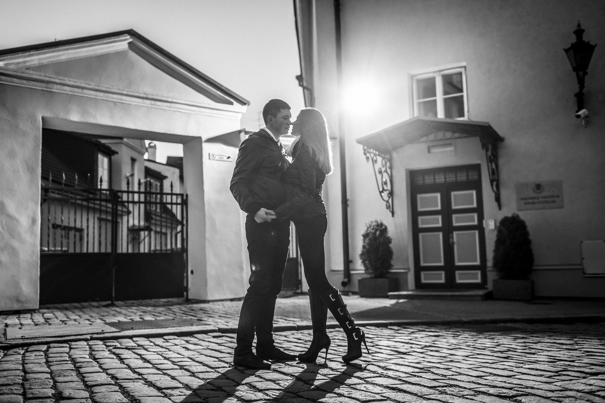 Саша и Юля, Таллин, Эстония