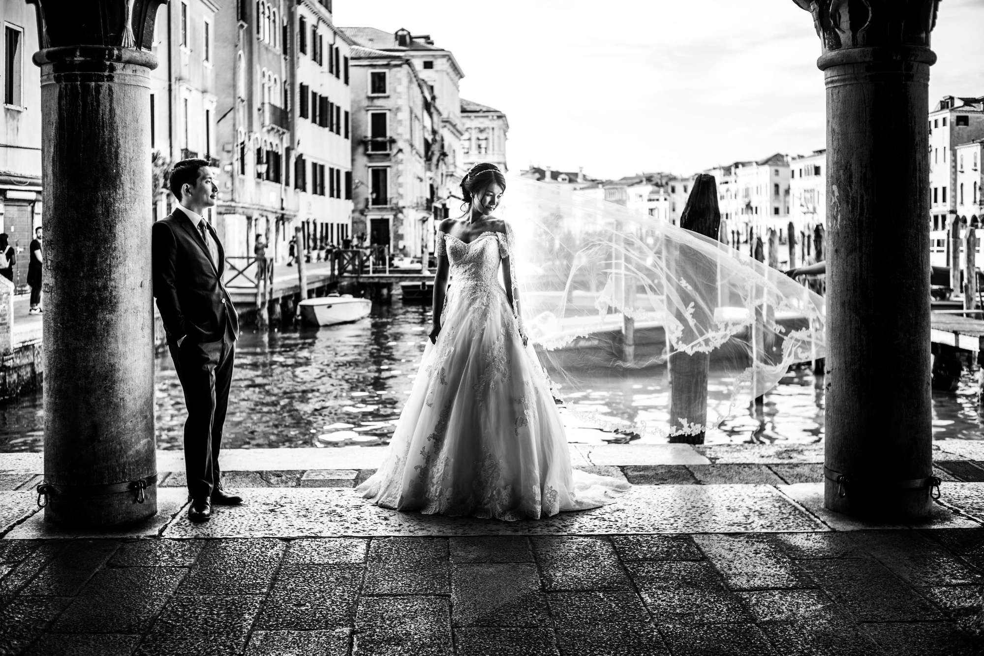 Jiemi and Kevin, Venice, Italy