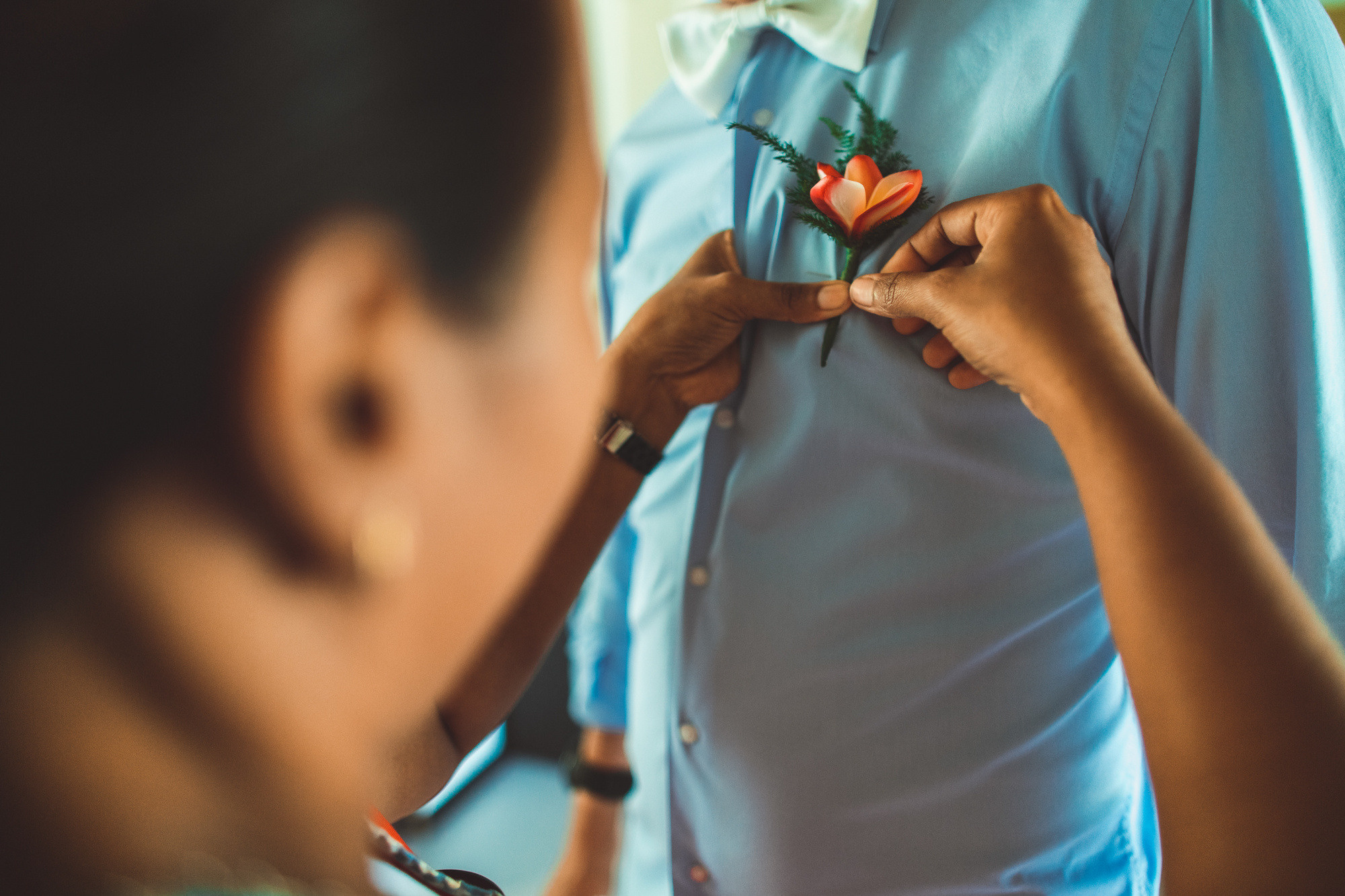 Любовь и Павел. Сейшельские острова