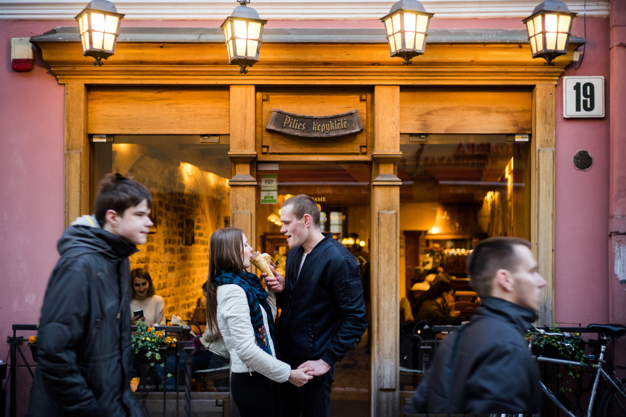 Вера и Борис. Вильнюс, Латвия