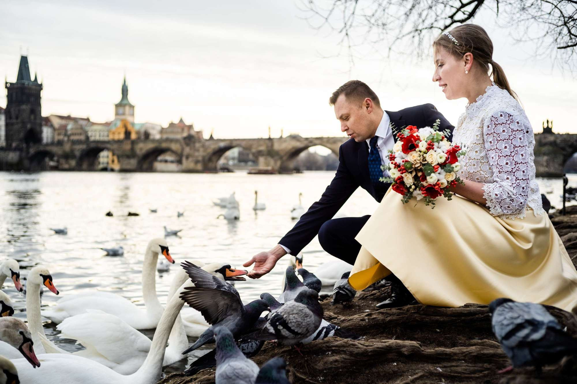 Григорий и Ольга, Прага, Чехия