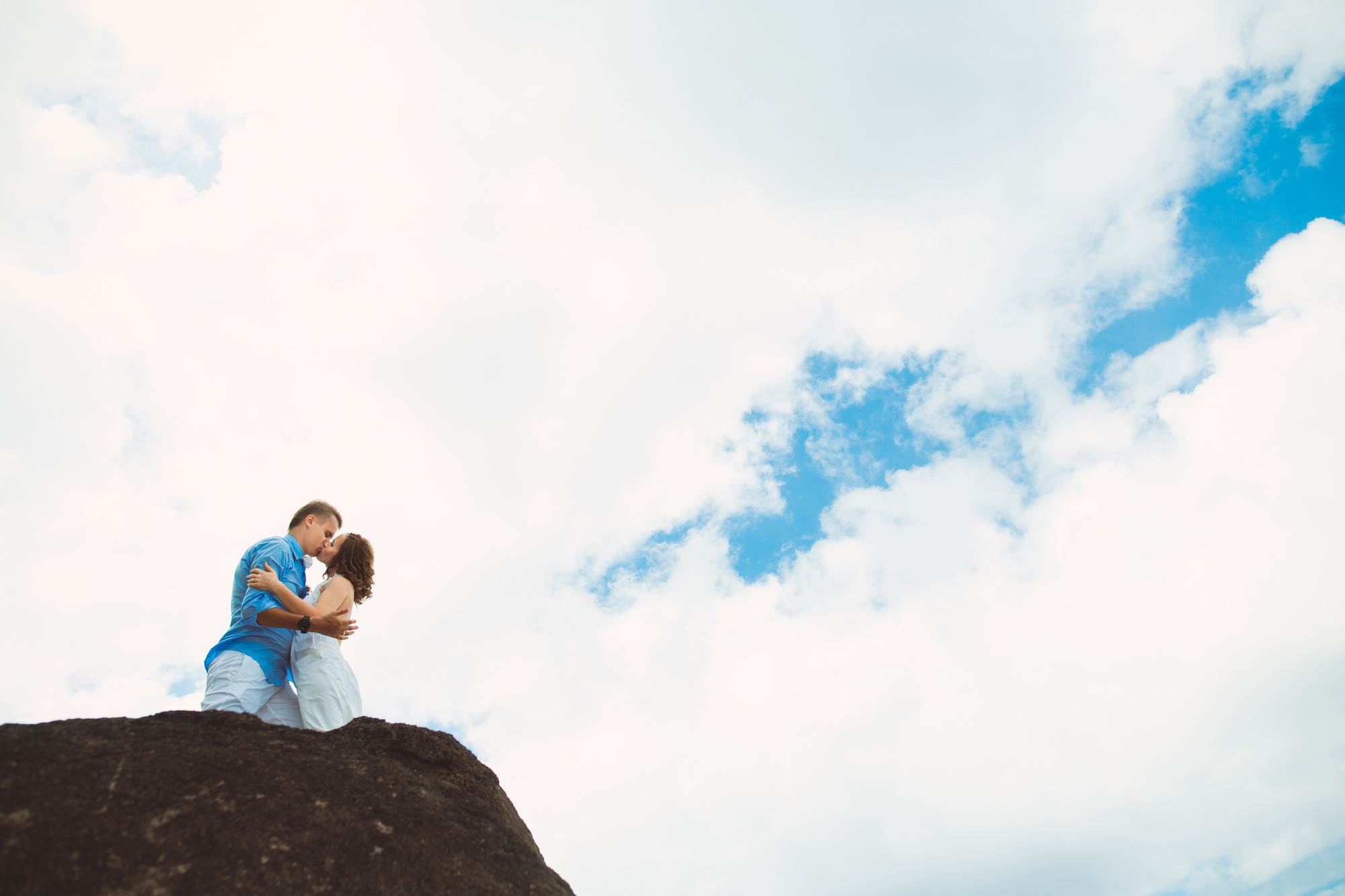 Любовь и Павел. Сейшельские острова