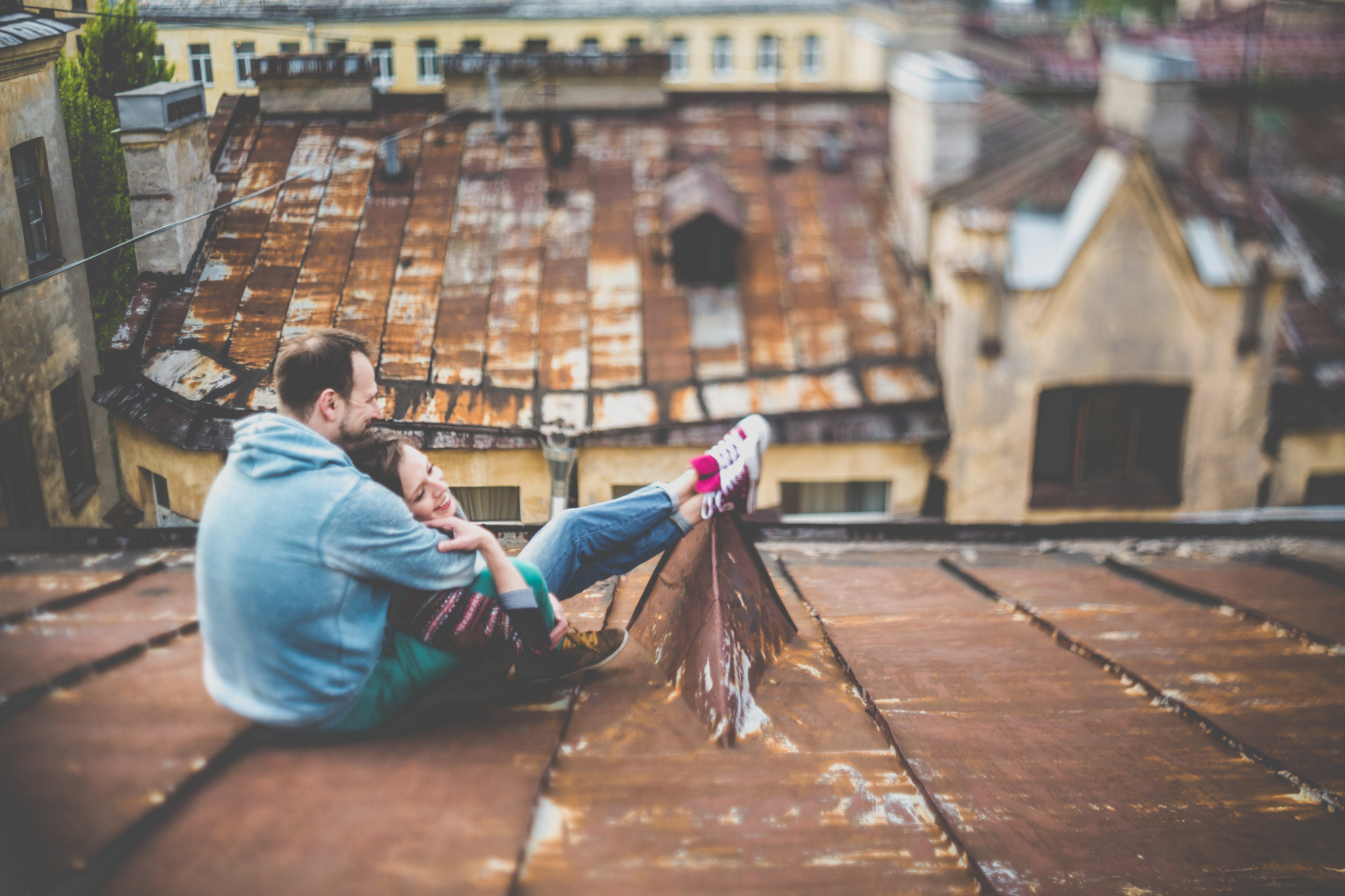 Катя и Леша, Санкт-Петербург, Россия