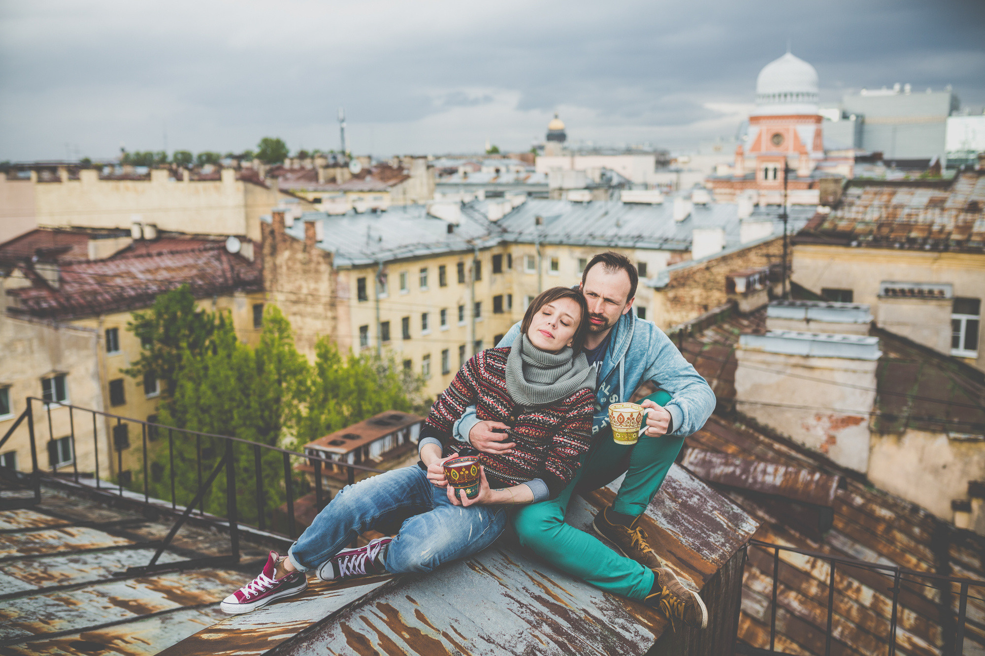 Катя и Леша, Санкт-Петербург, Россия
