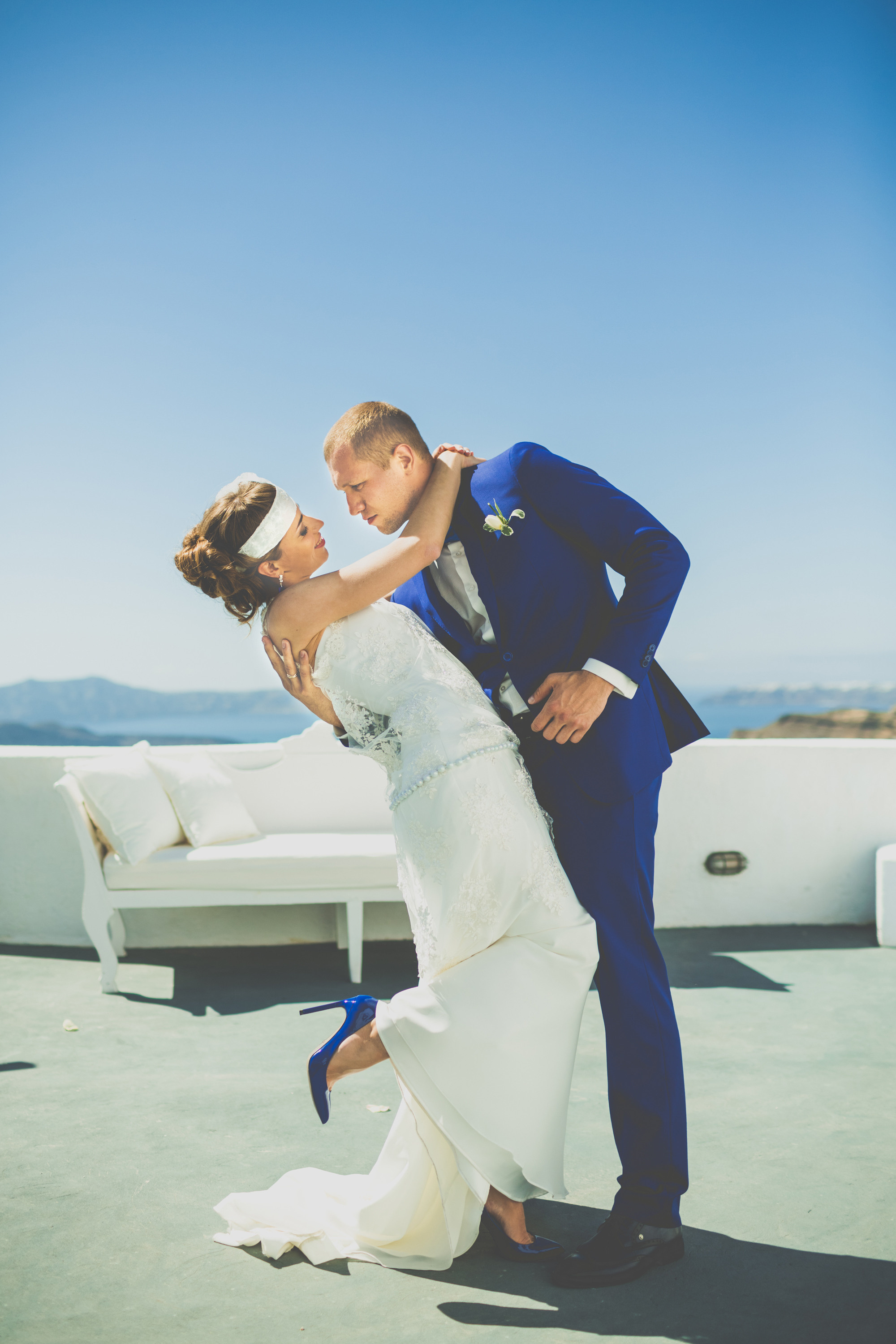 Вера и Андрей, Санторини, Греция