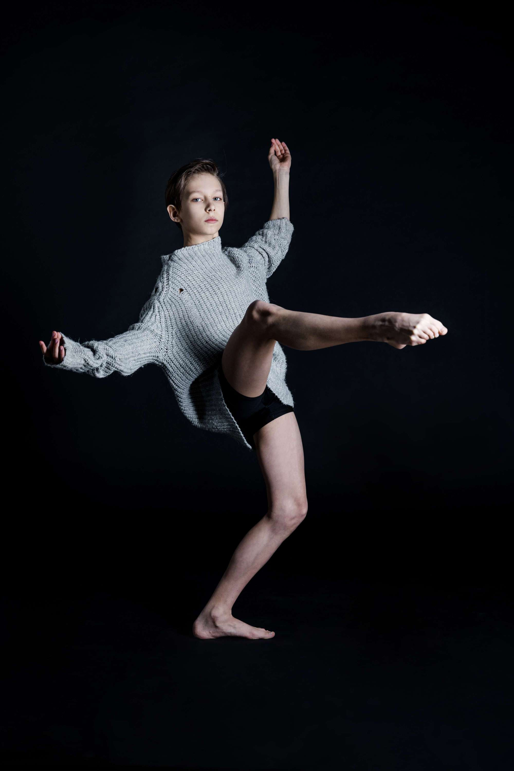 Матвей студент Академии Танца Бориса Эйфмана