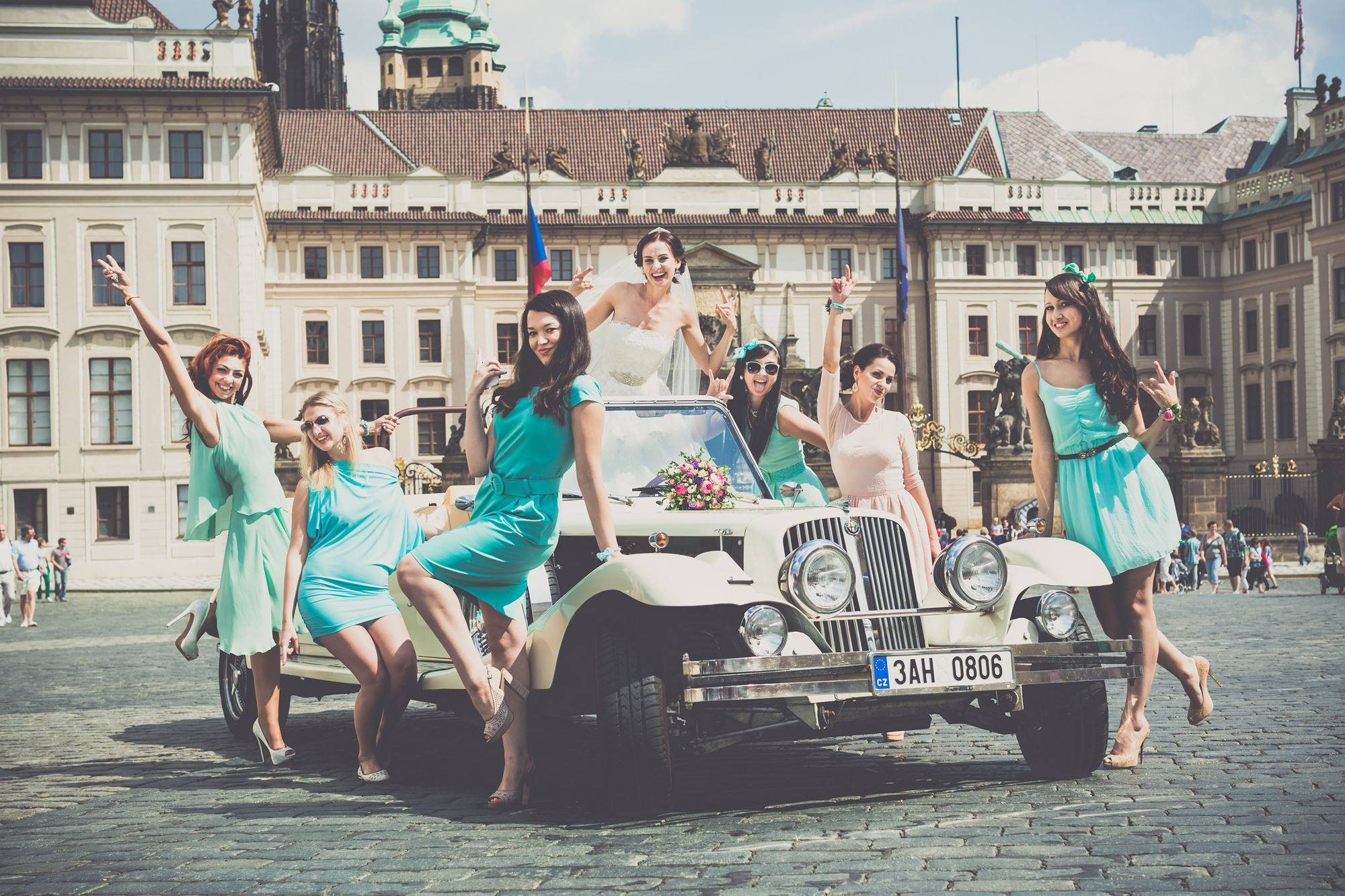 Оксана и Глеб, Прага, Чехия