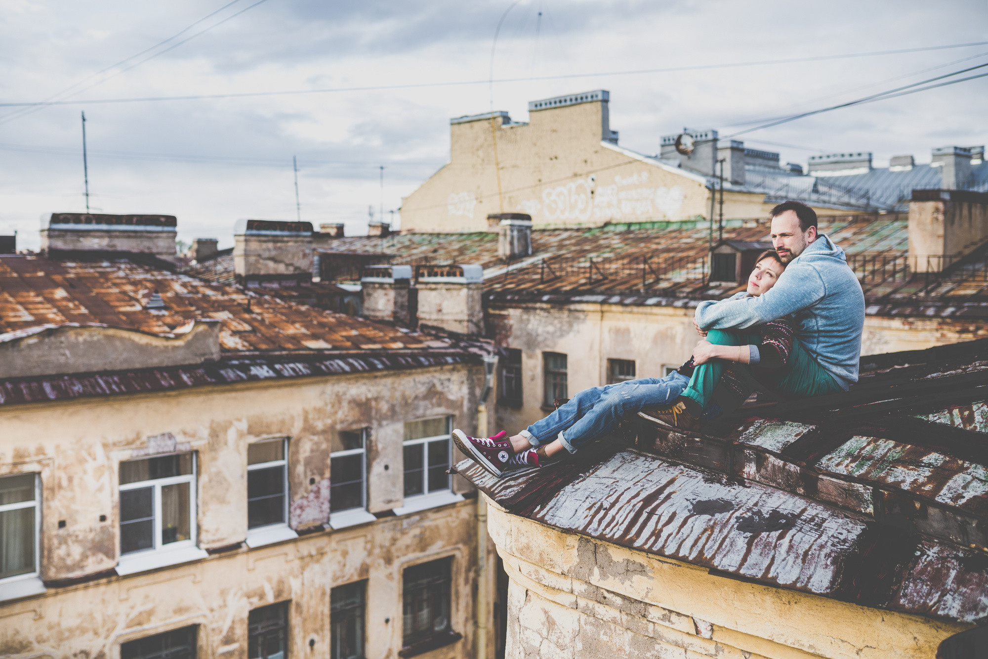 Катя и Леша, Санкт-Петербург, Россия