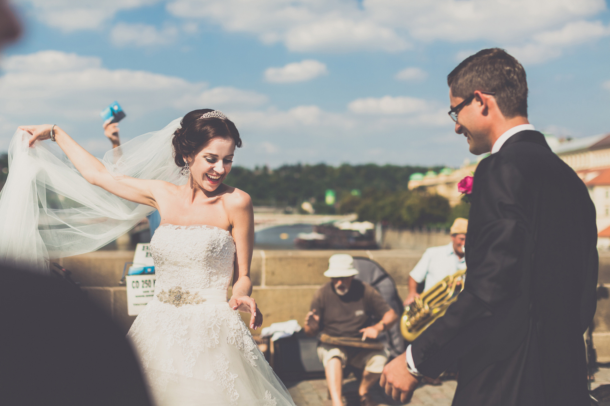 Оксана и Глеб, Прага, Чехия