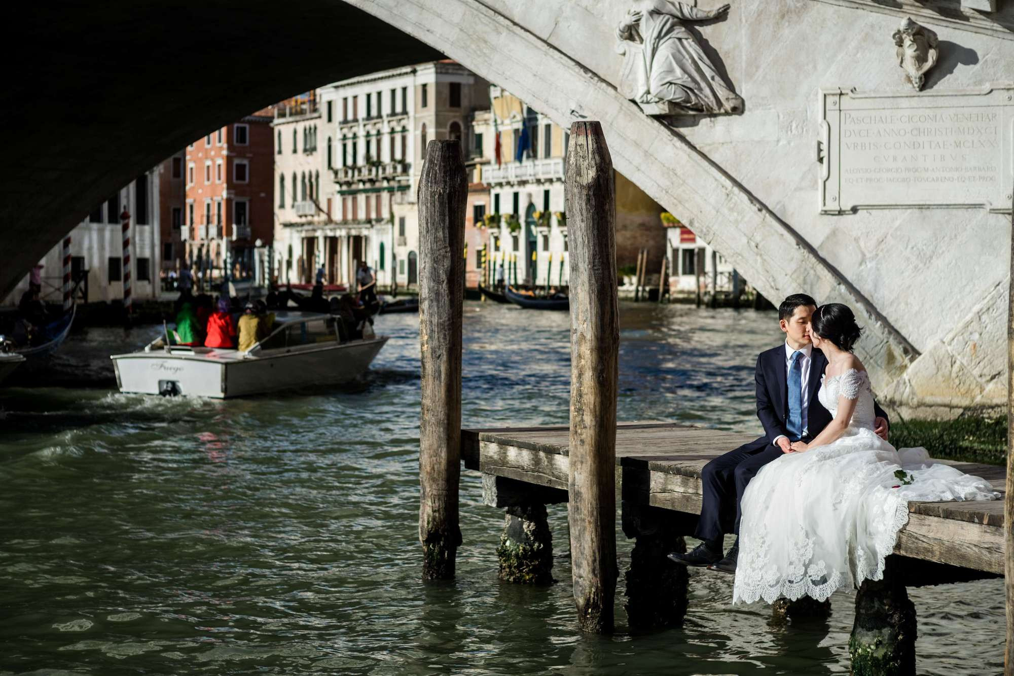 Jiemi and Kevin, Venice, Italy