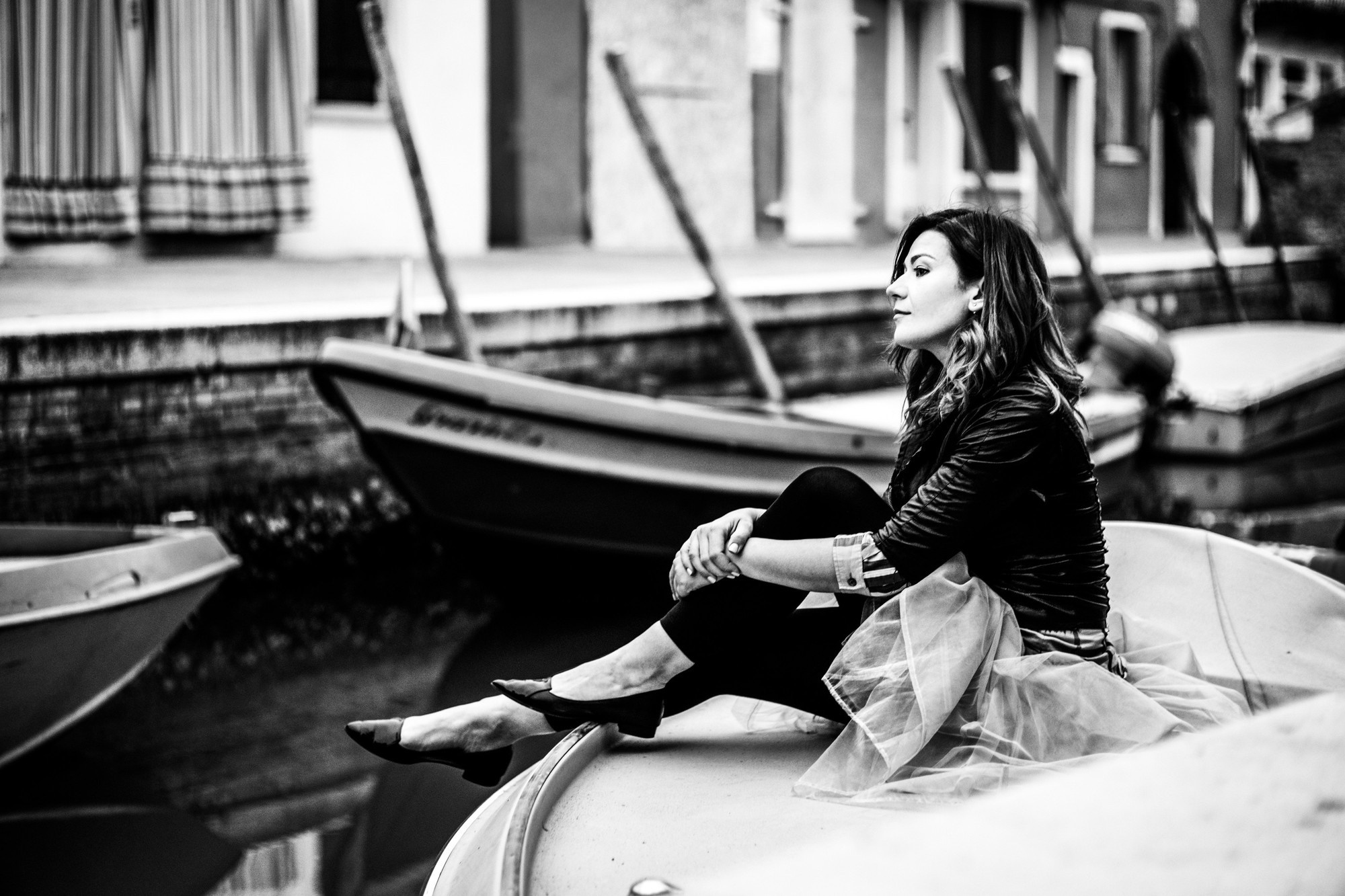 Дочки-матери — Юлия и Алиссия, Бурано, Италия