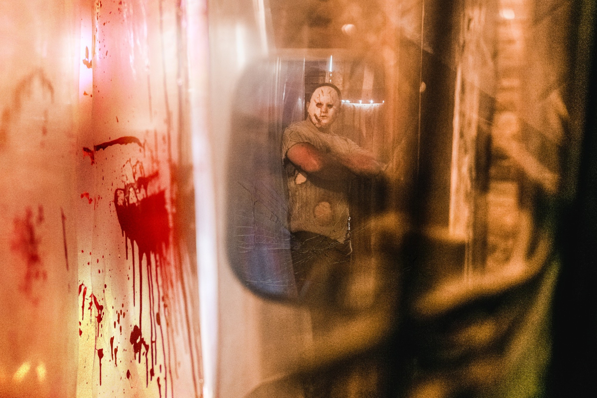 Съемки рекламы для квеста «Пила»