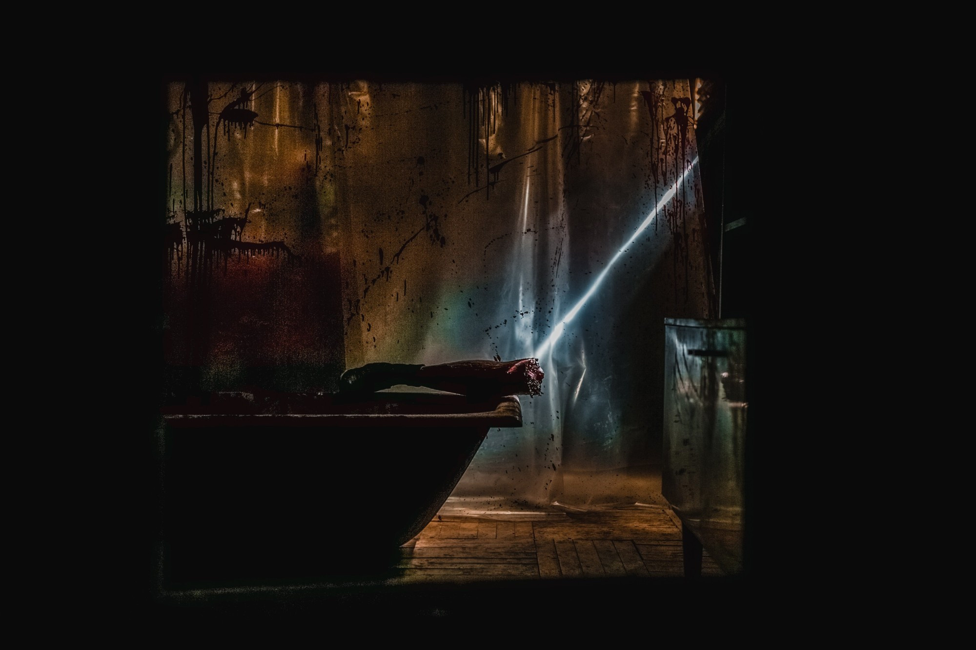 Съемки рекламы для квеста «Пила»