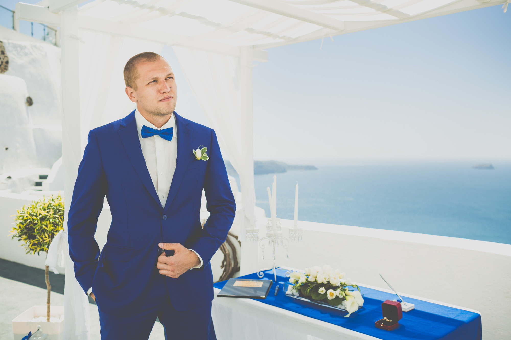 Вера и Андрей, Санторини, Греция