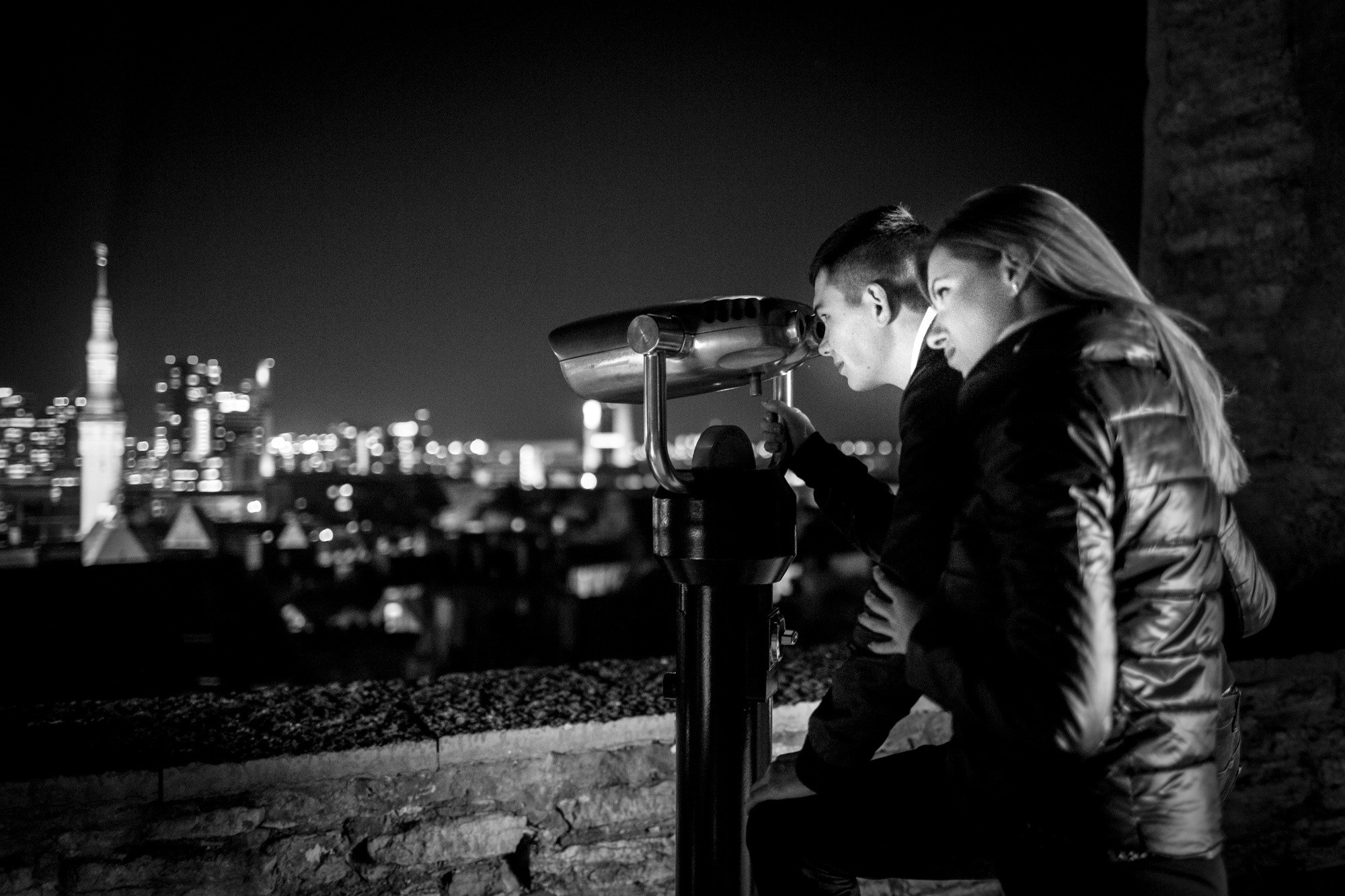 Саша и Юля, Таллин, Эстония