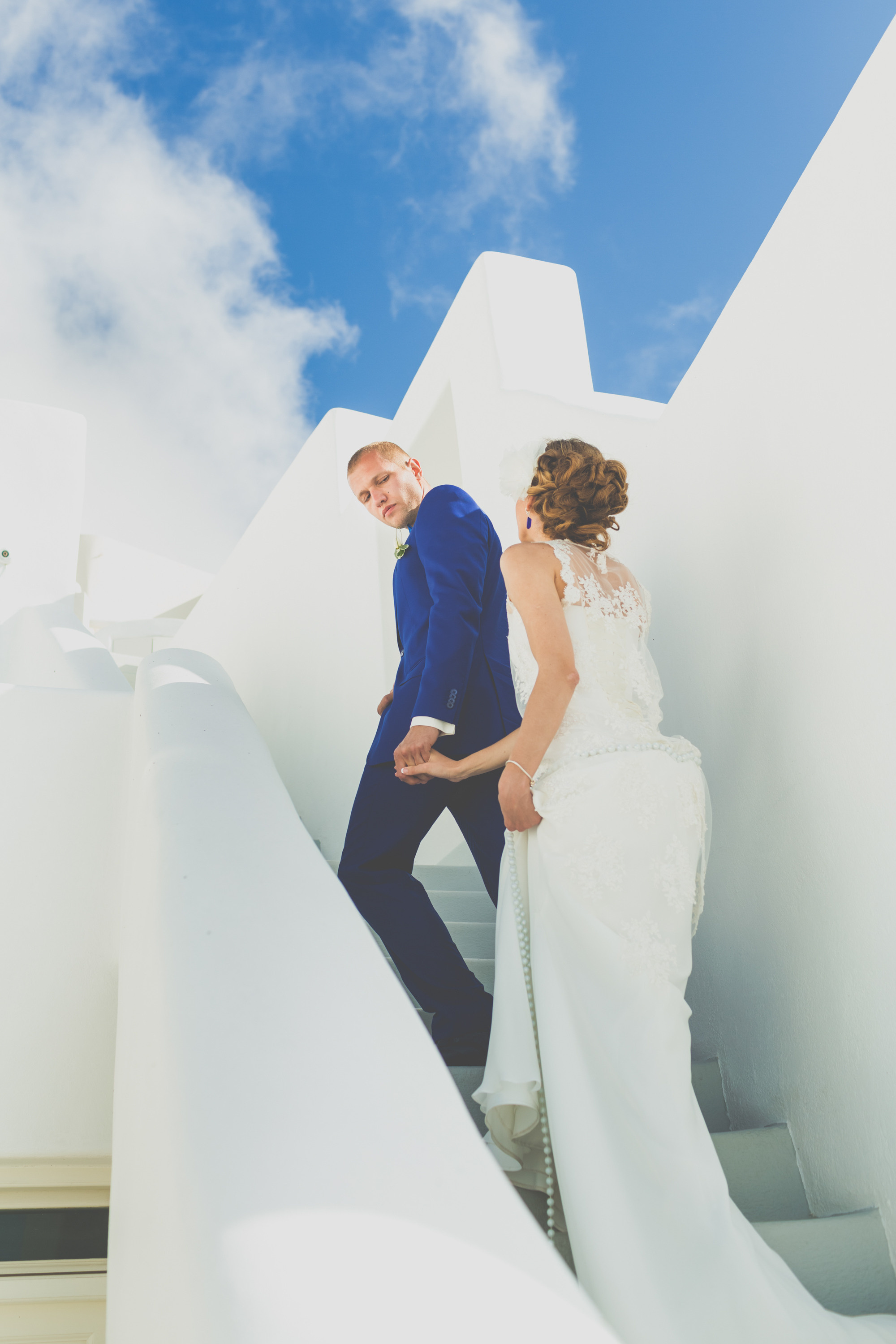 Вера и Андрей, Санторини, Греция