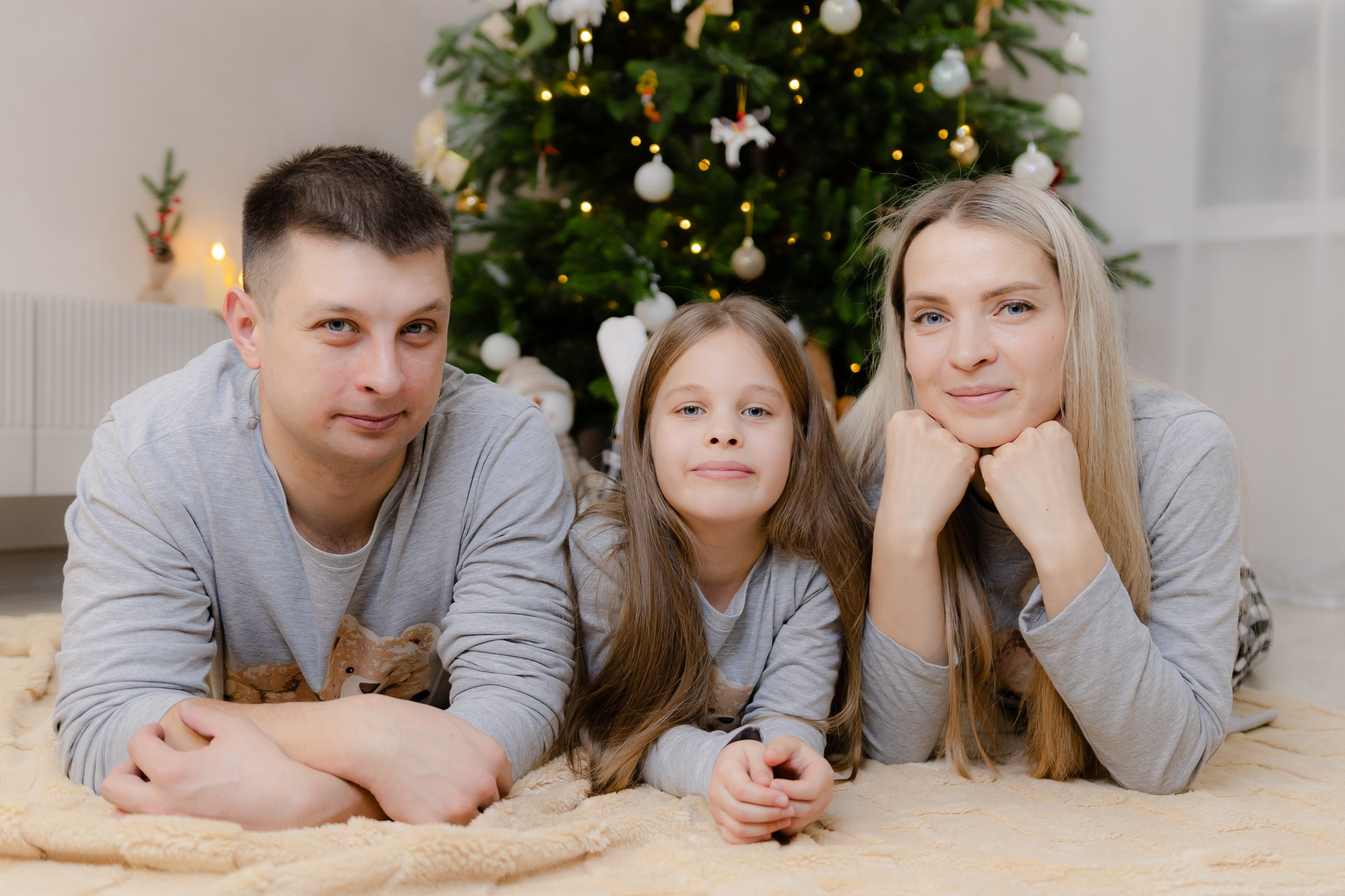 Семейный Новый год. Фотограф Братск Юлий Дежин