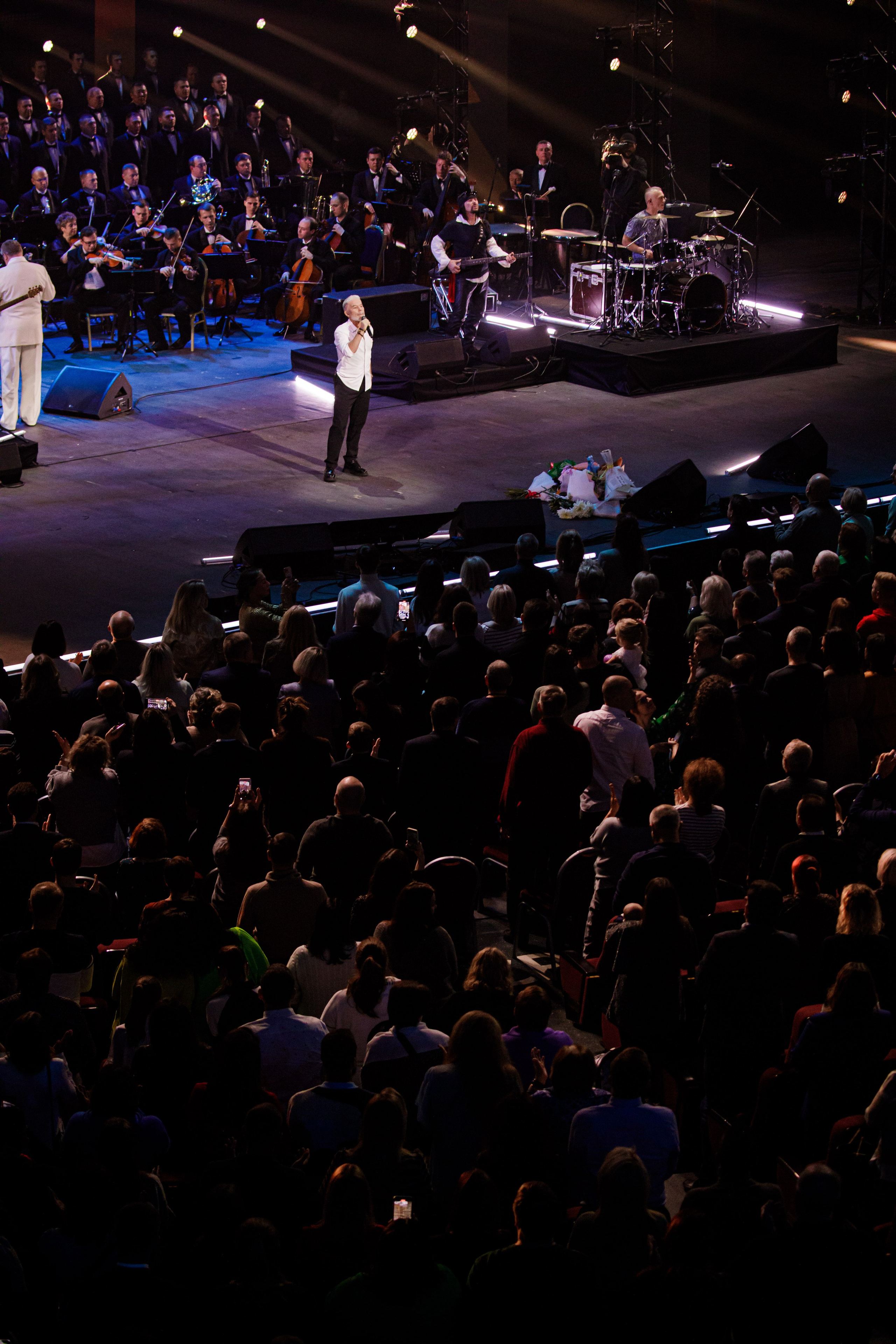 Концертное. ЧБ Фотограф Ольга Лесли