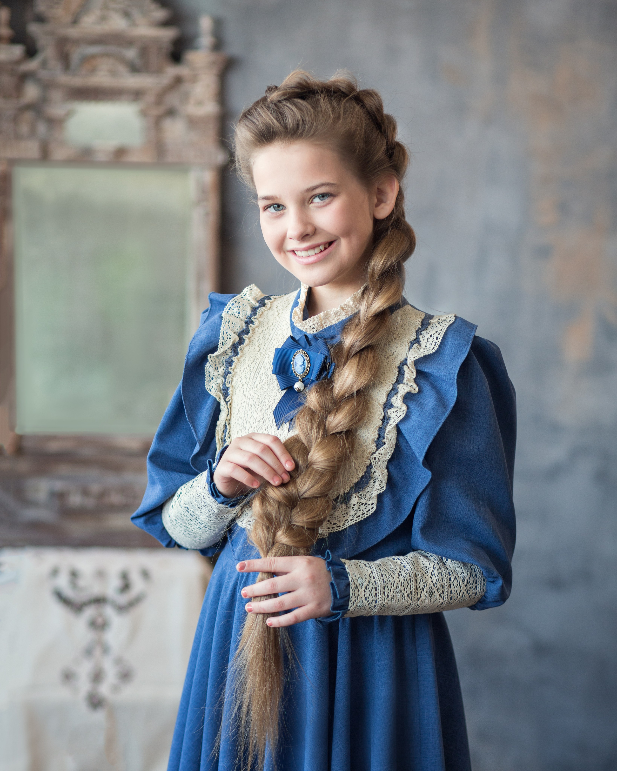 Уральская Краса — Длинная коса 2022. Семейный и детский фотограф в Екатеринбурге Каликова Елена