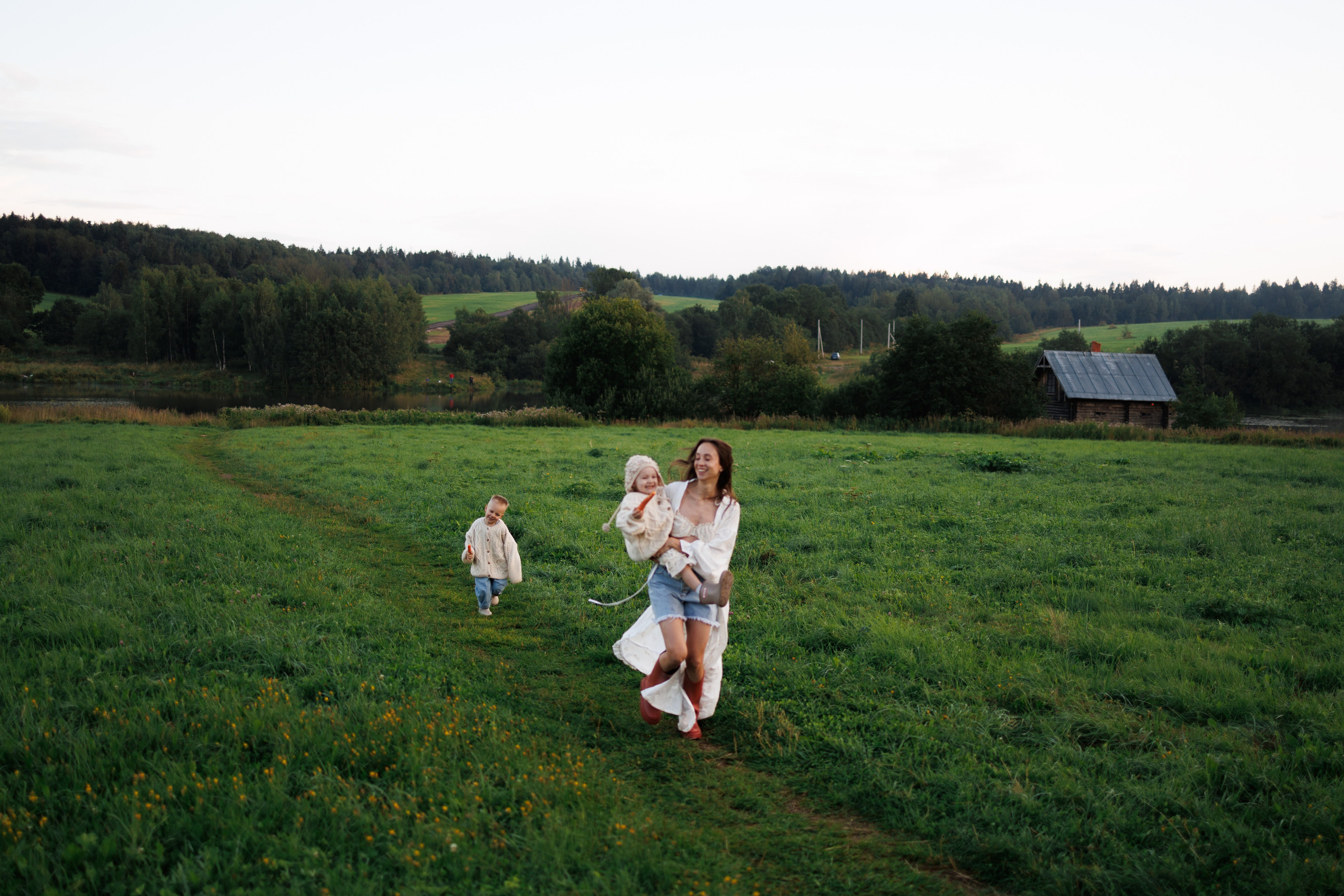 Мария Платон и  маленькая Мира. Семейный и детский фотограф в Королёве Шарутина Лидия