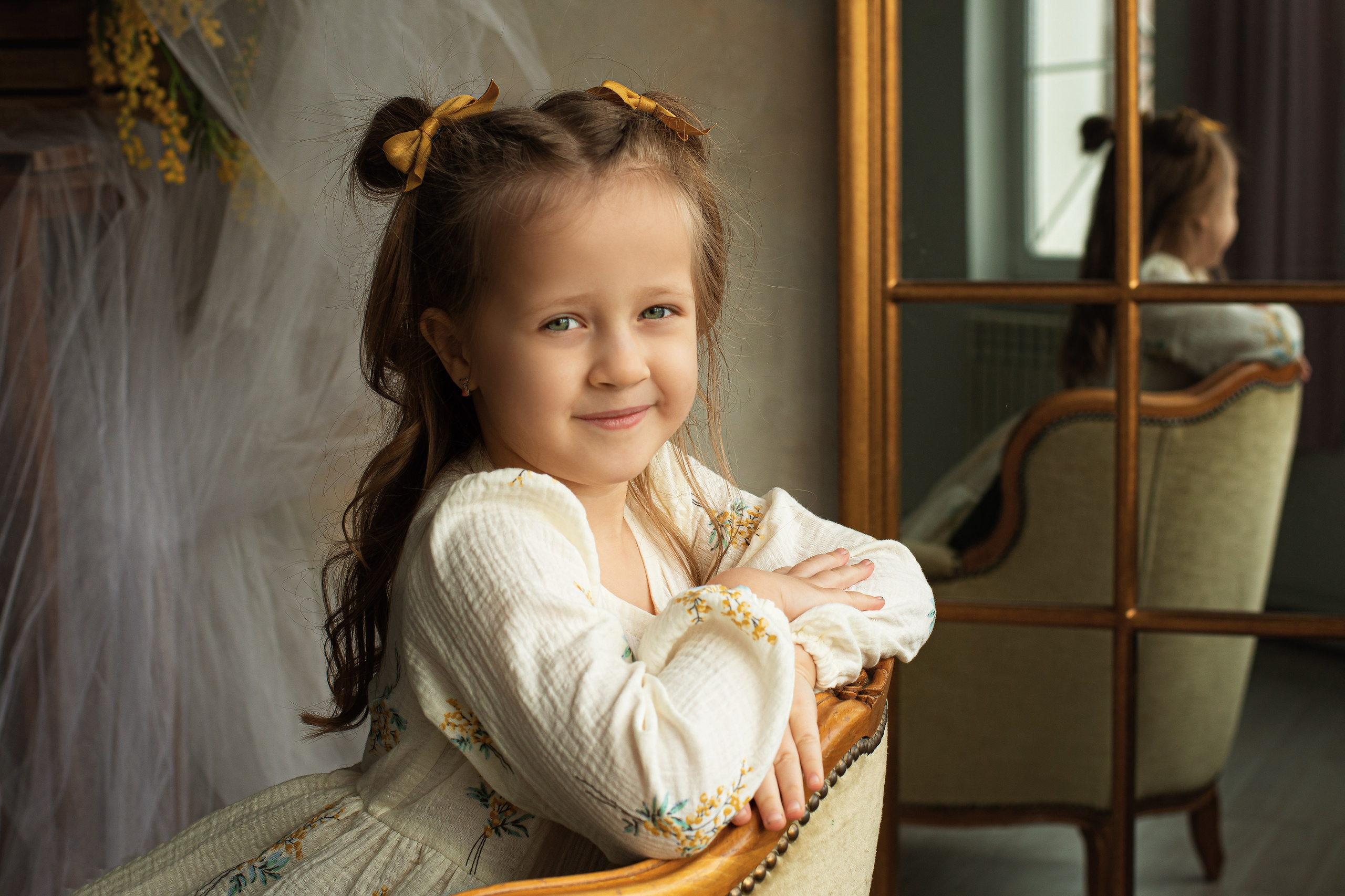 Сергей, Ольга и Алиса. Фотограф Таинств Крещения и Венчания в г. Курске