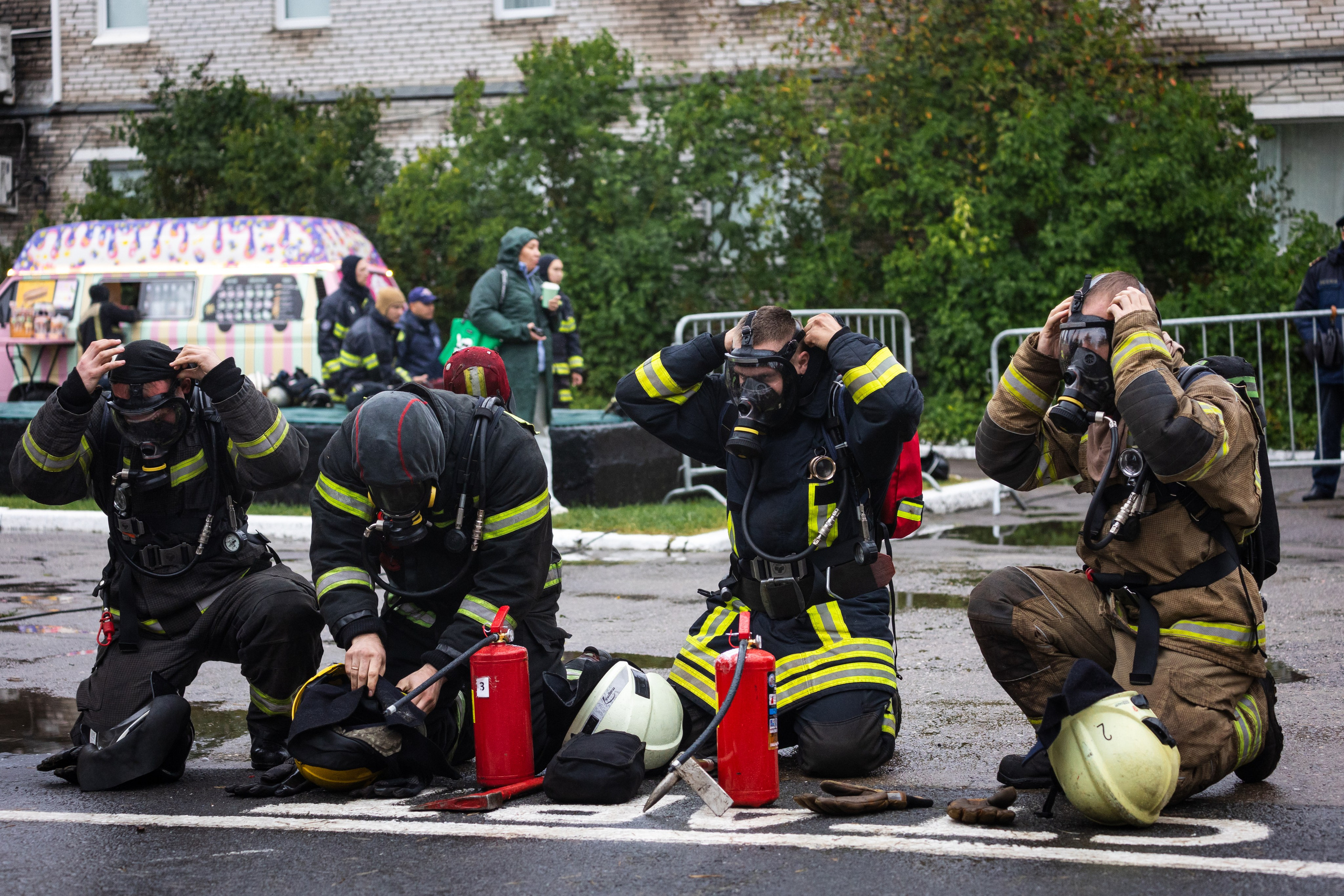 Финал международных соревнований среди пожар но-спасательных подразделений. Фотограф в Санкт-Петербурге
