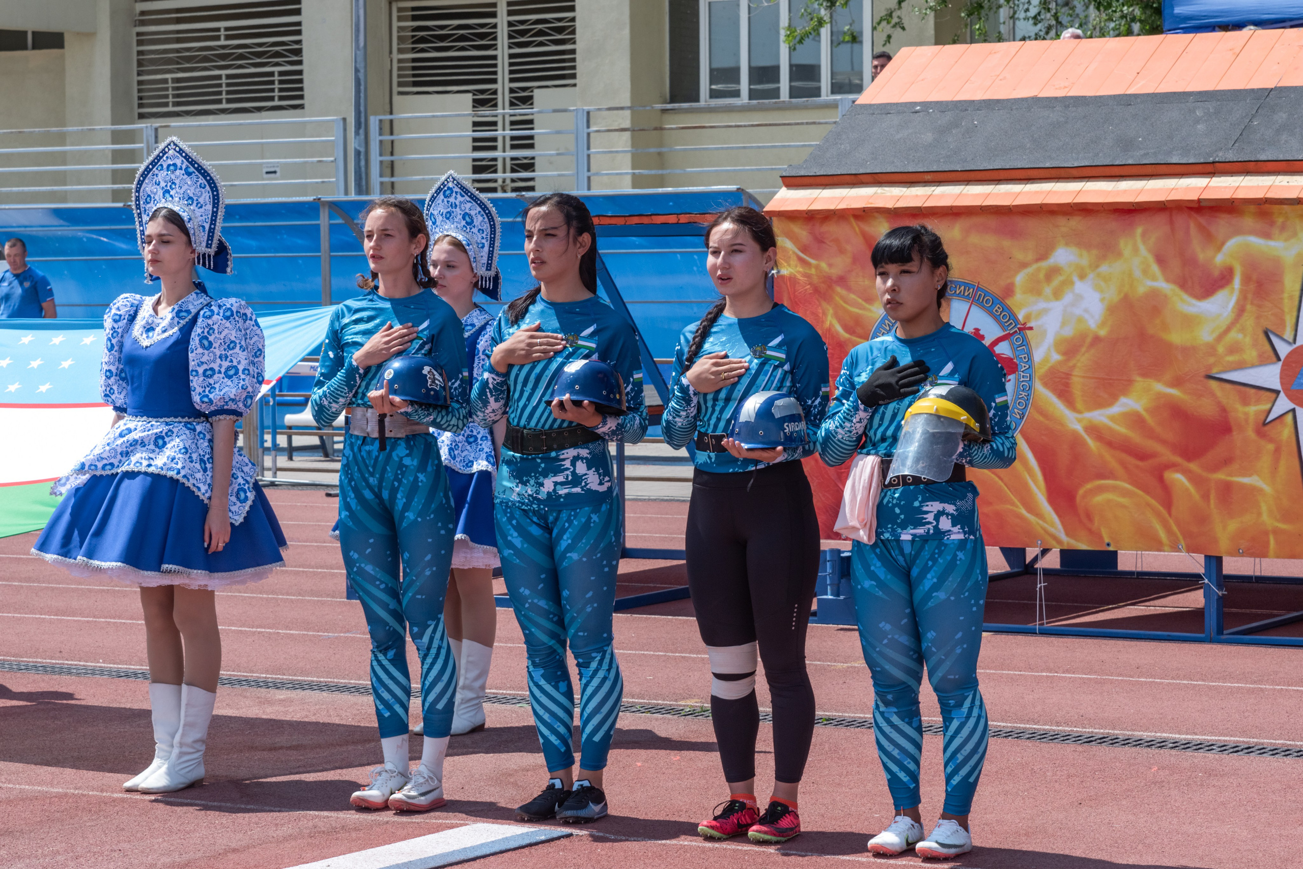 Пожарно-спасательные забеги. Фотограф Алеся Груздо Волгоград
