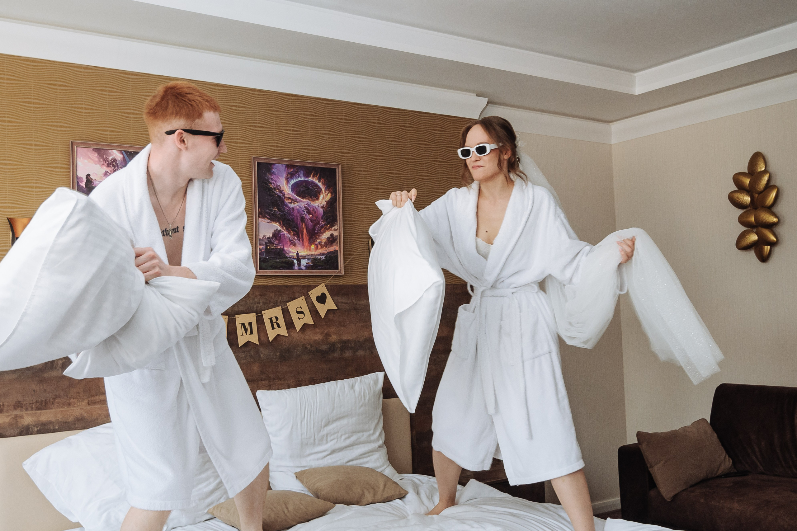 Свадебная съёмка для Ирины и Николая. Сборы в отеле. Свадебный и семейный фотограф г. Ярославль Савинская Анастасия